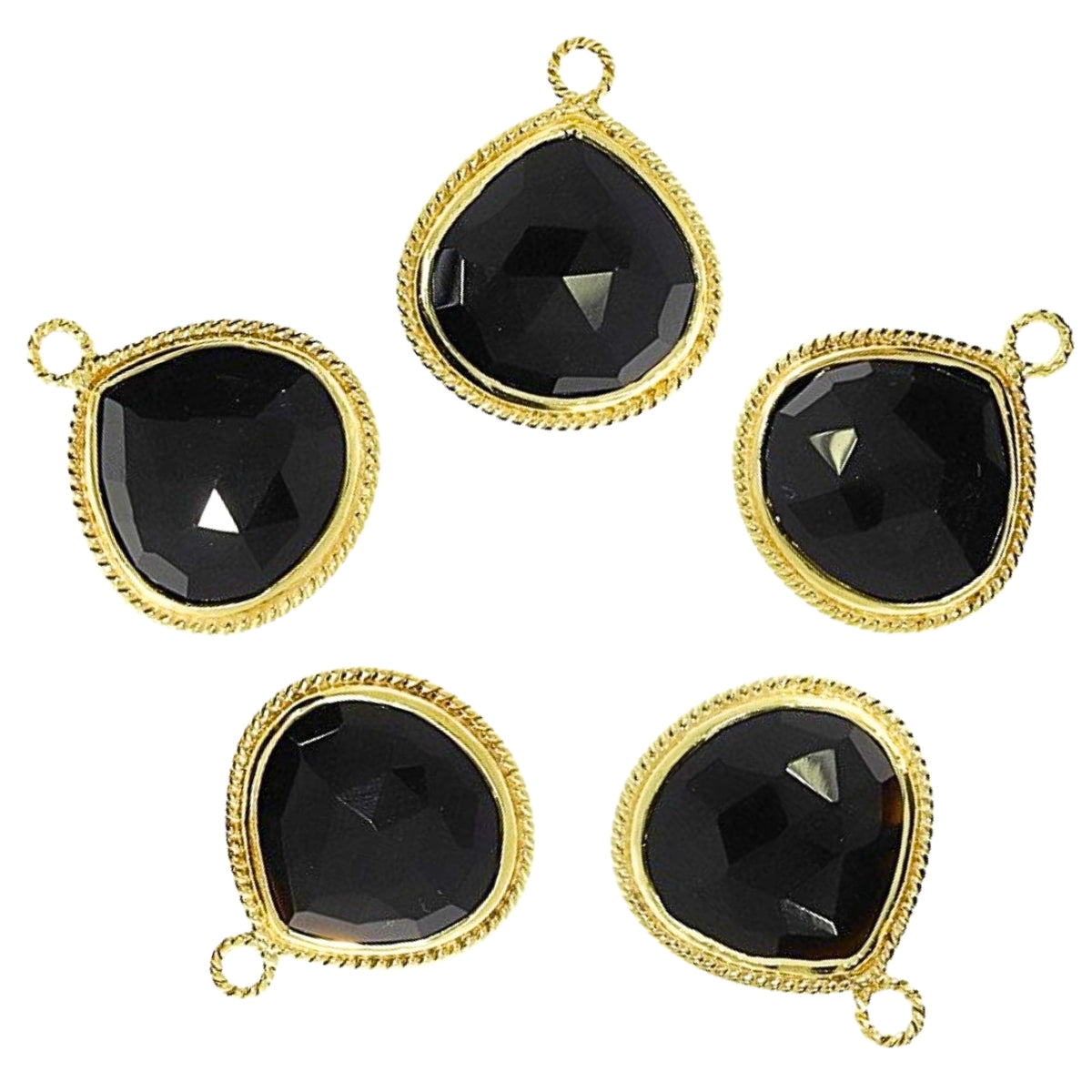 Deep black onyx pendants onyx pendant powerful black onyx gemstone onyx gemstone professional jewelry components strength