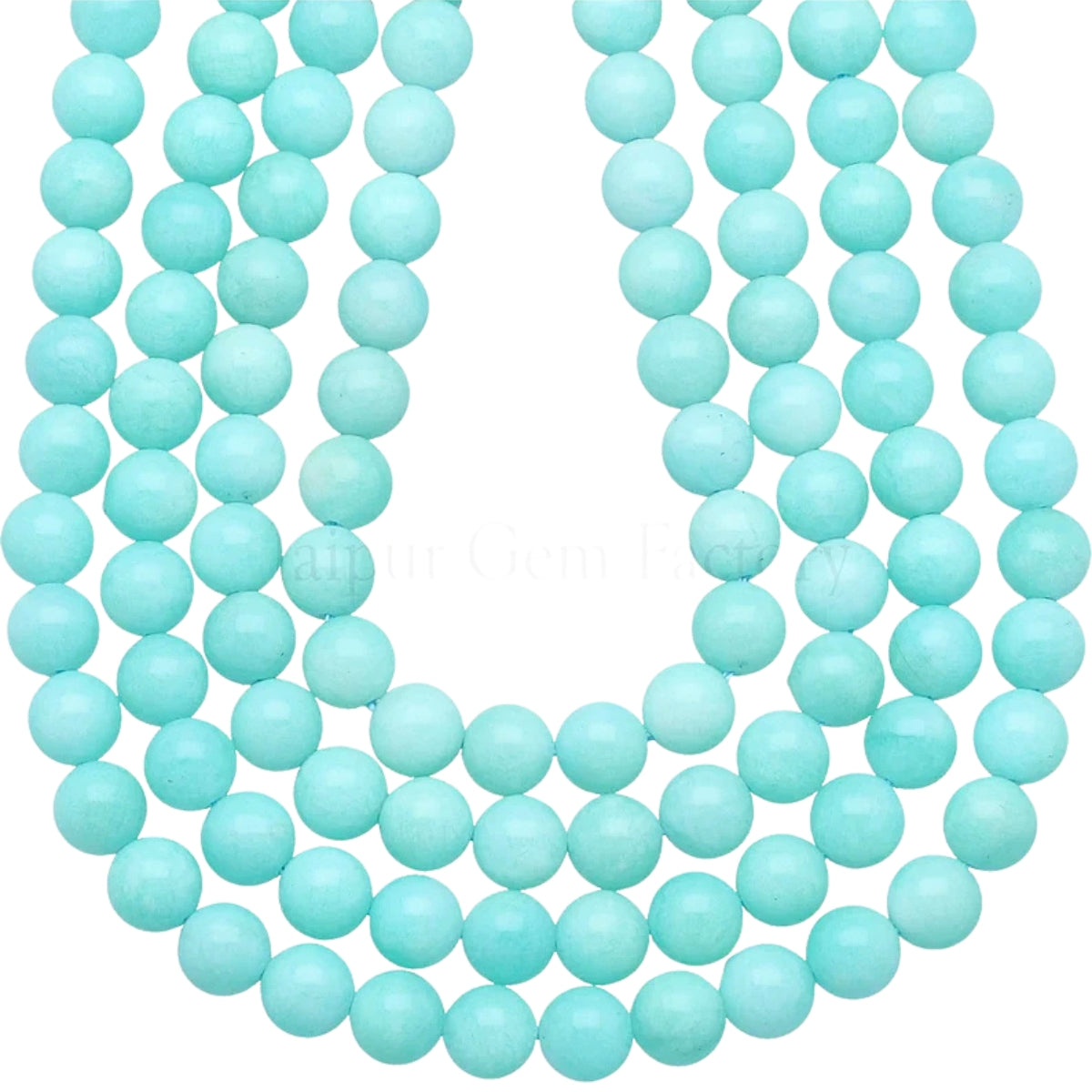 Amazonite beads for jewelry making natural amazonite gemstone beads professional supplies stone beads electroplated