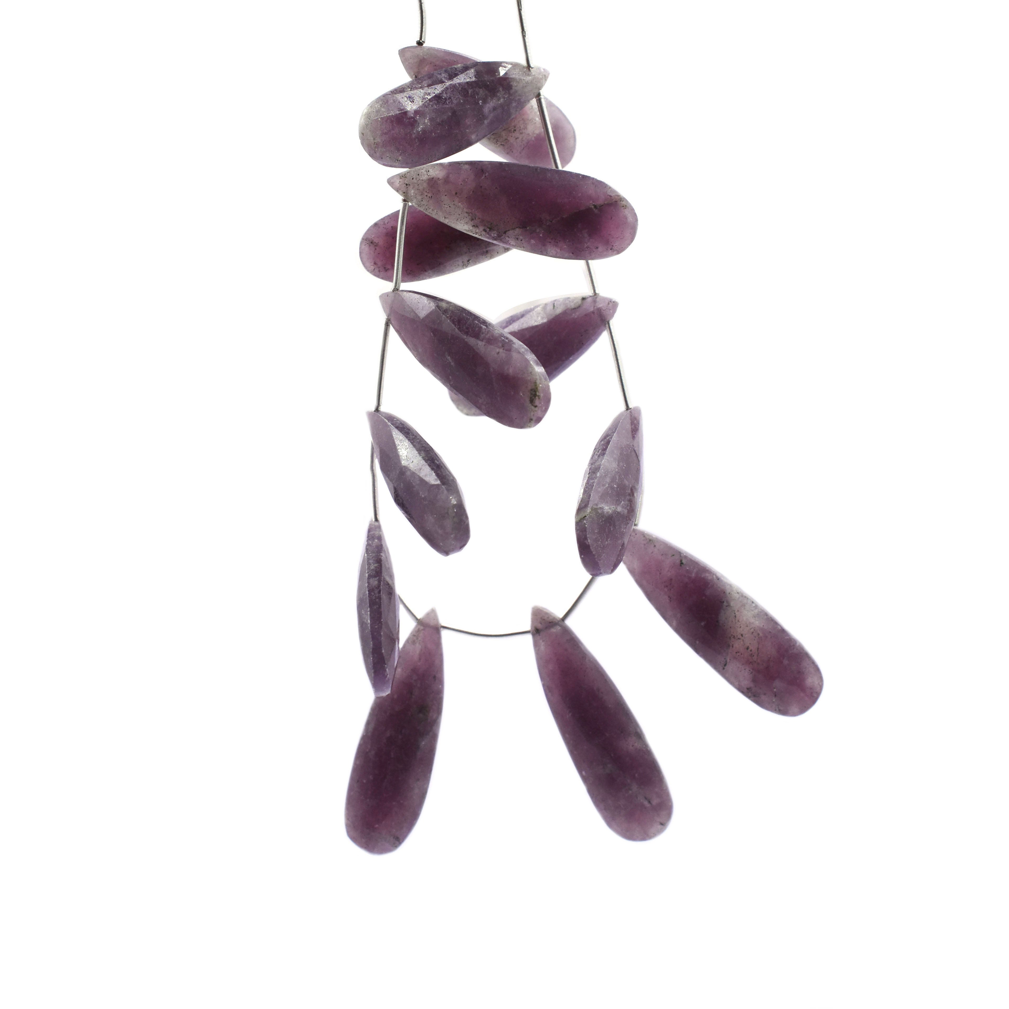 Charoite beads
