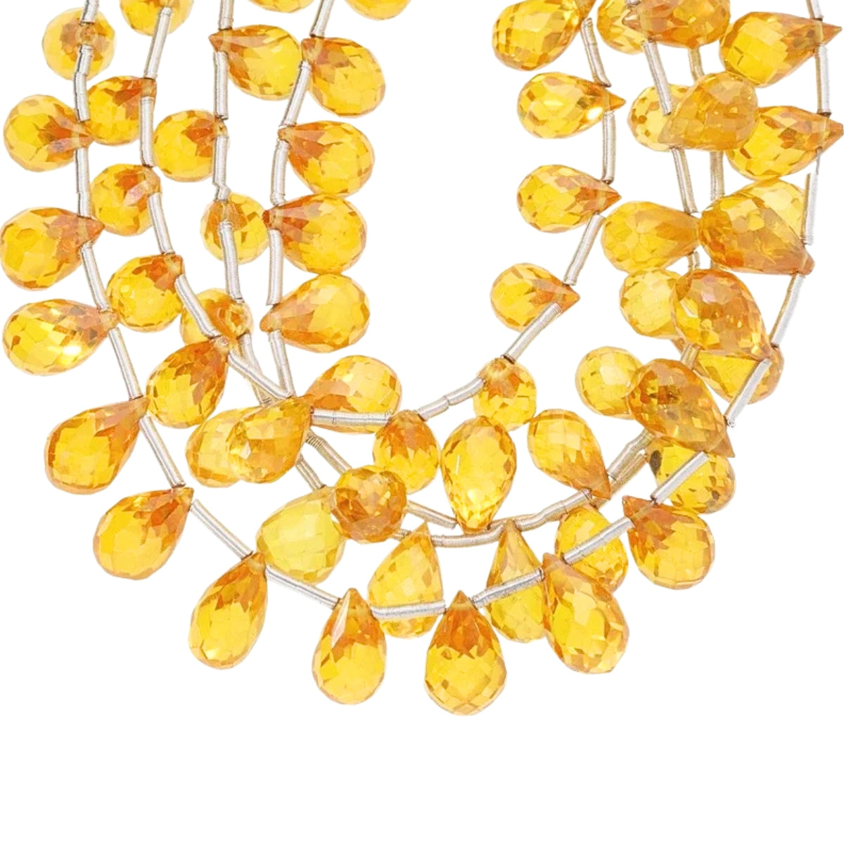 Abundance citrine beads natural citrine gemstone beads prosperity yellow stone beads jewelry making supplies wholesale