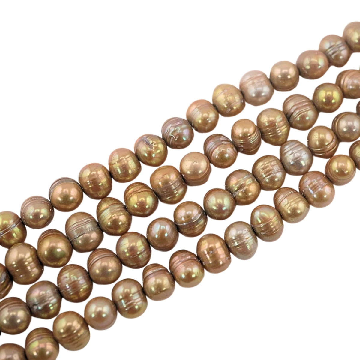Golden Color Pearls