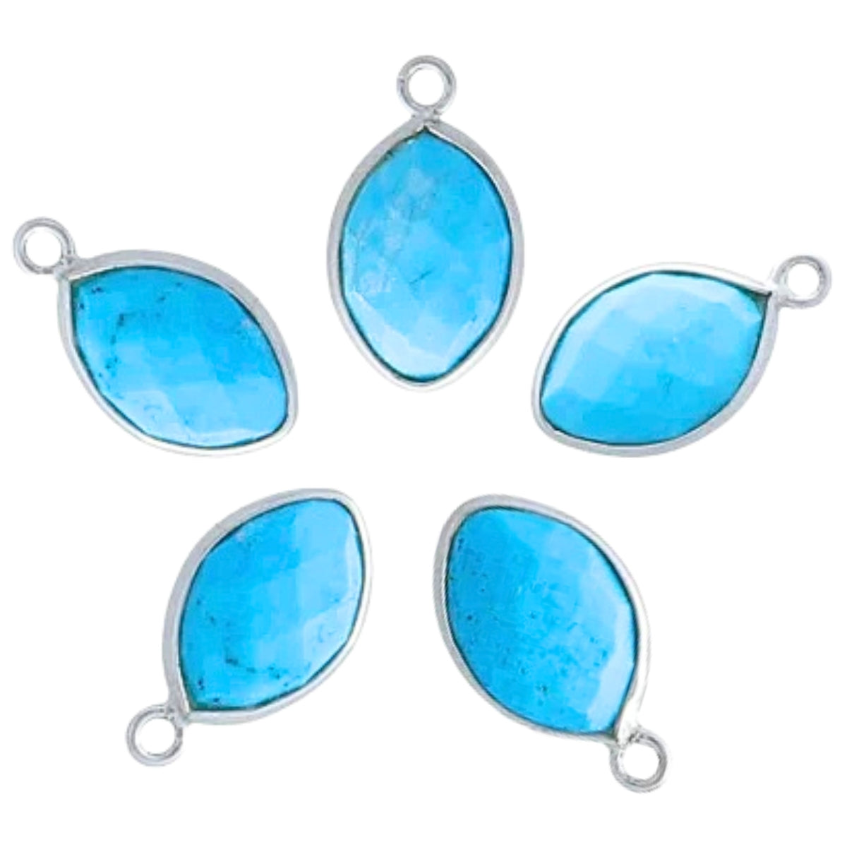 Marquise pendants collection natural gemstones professional jewelry making supplies elegant