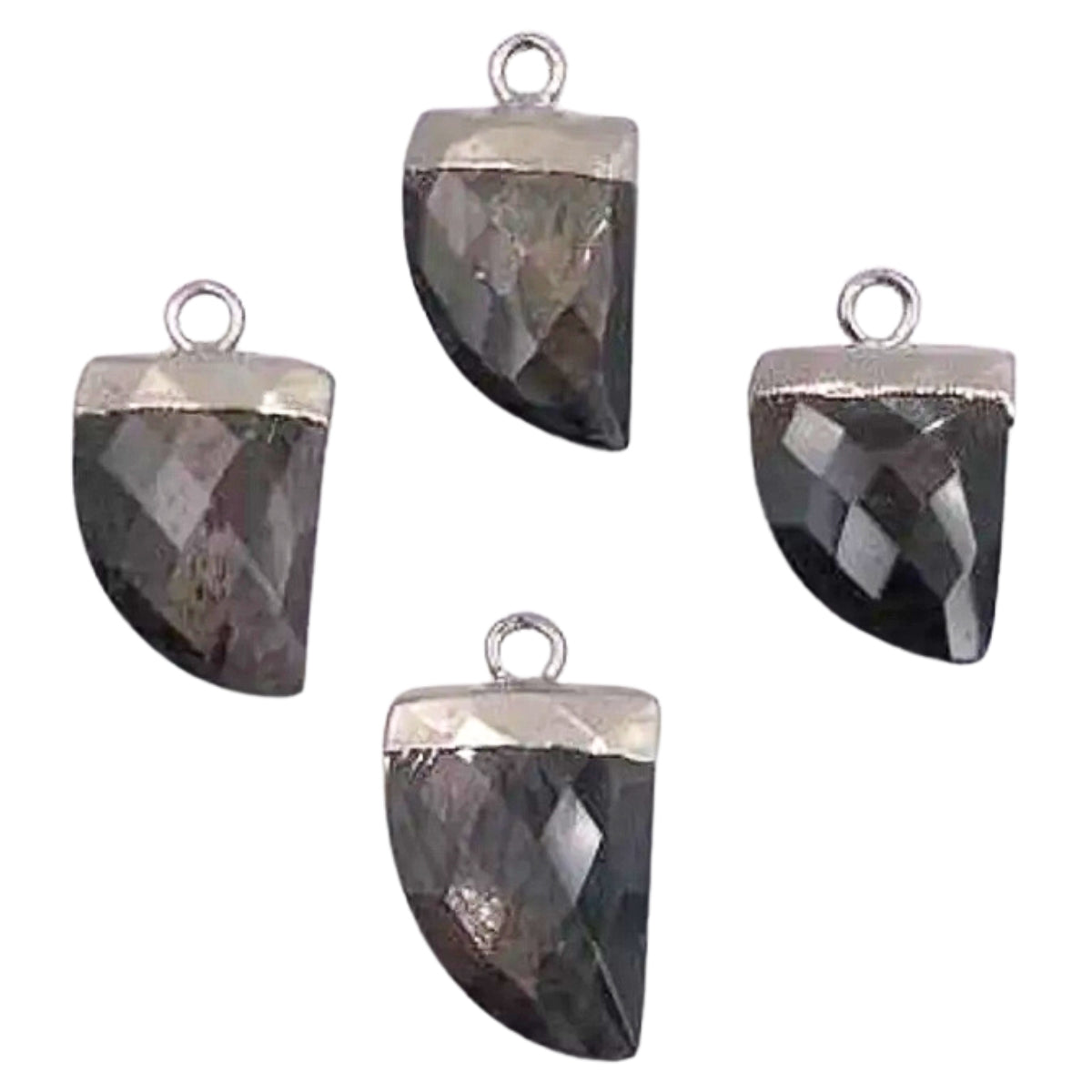 Professional clarity stones secure settings gemstone pendants for jewelry making hypersthene gemstone pendants for jewelry making jewelry making components