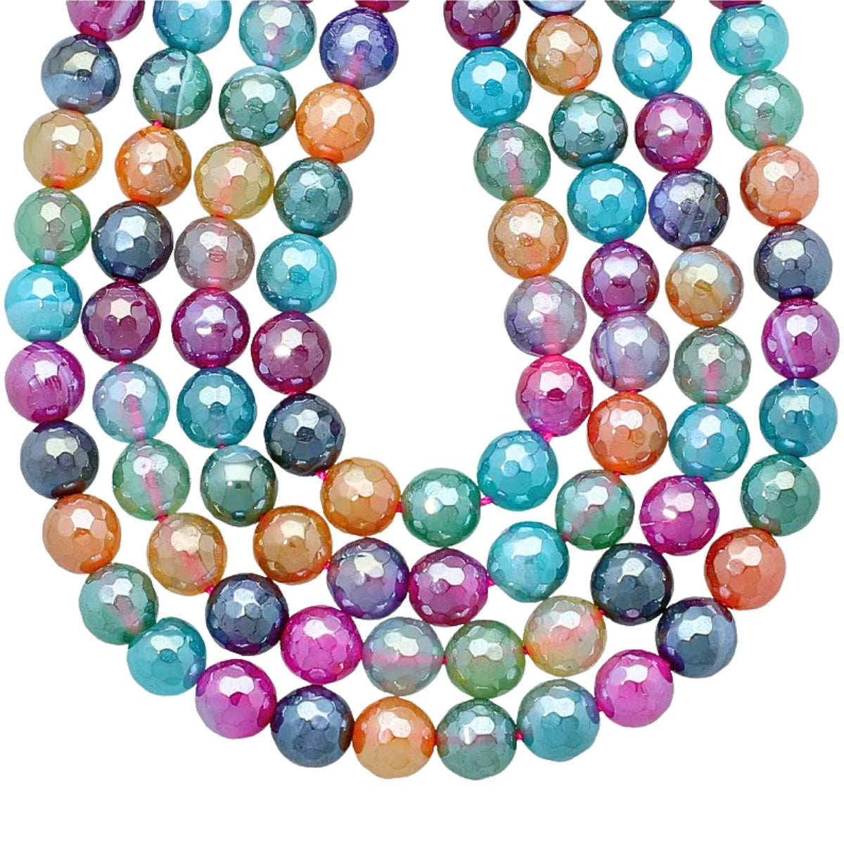 Multicolor beads collection natural rainbow gemstone beads gemstone beads wholesale professional jewelry making supplies variety