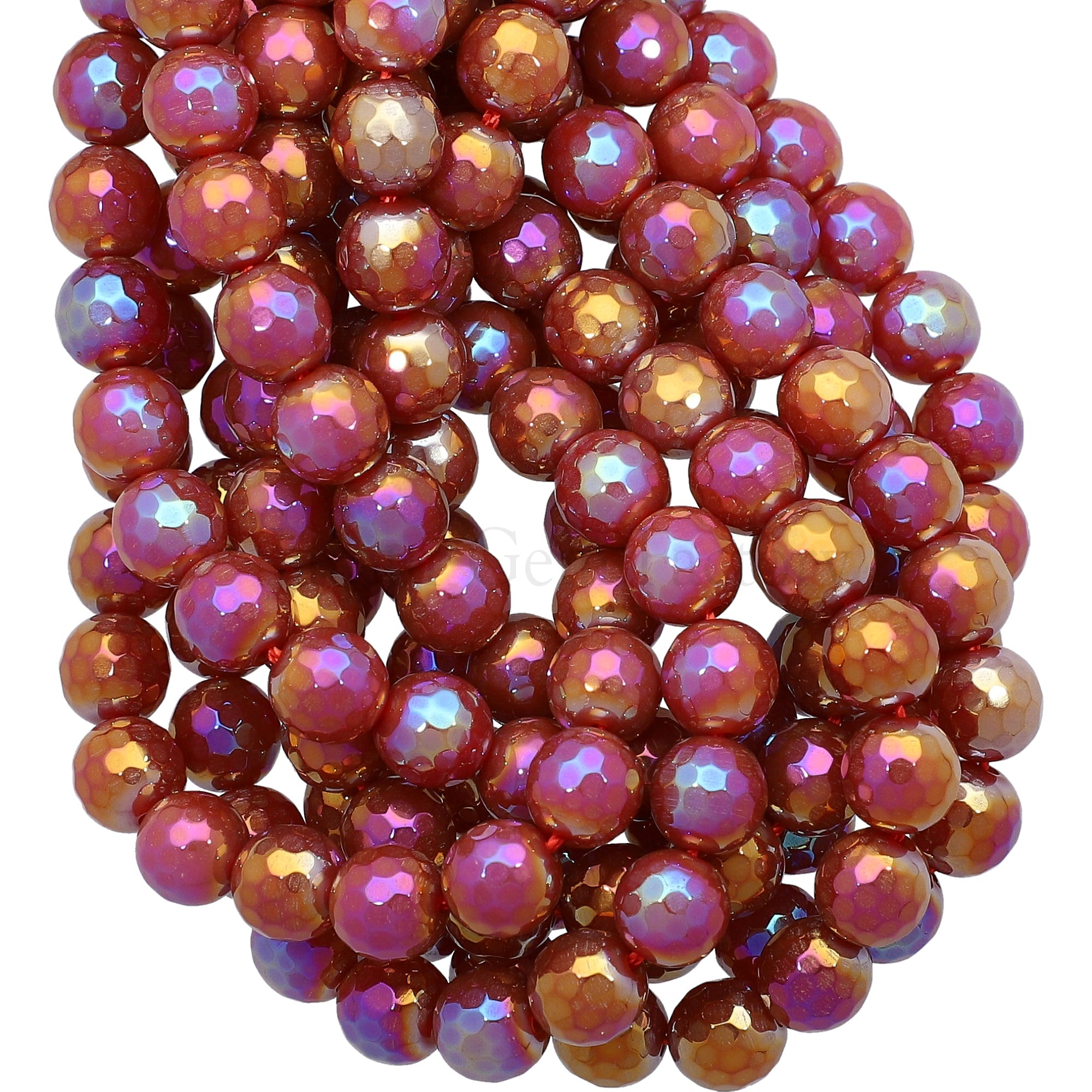 Natural Faceted Round Gemstones – DIY Jewelry Supply