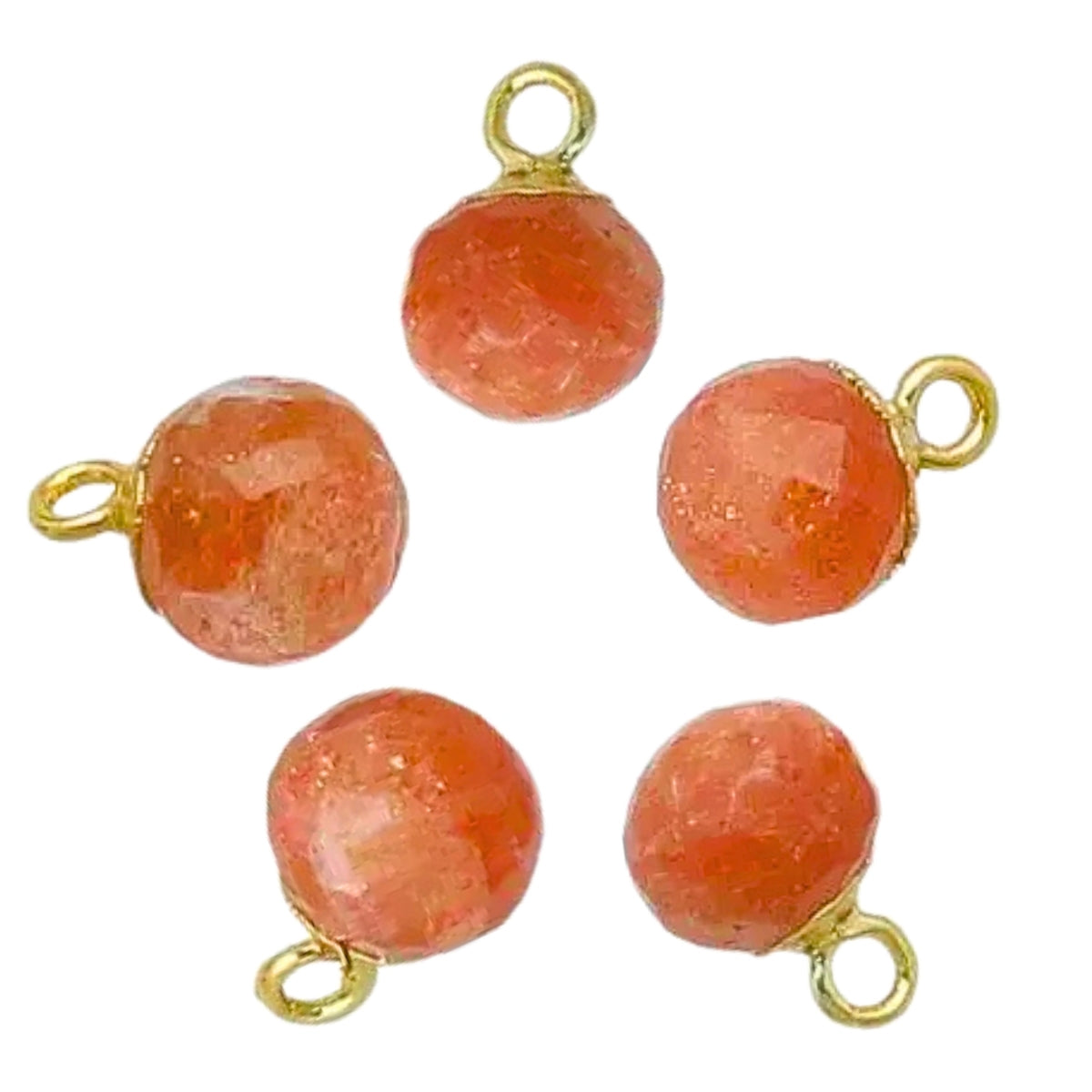 Onion shaped pendant collection professional gemstone jewelry making supplies unique bulbous