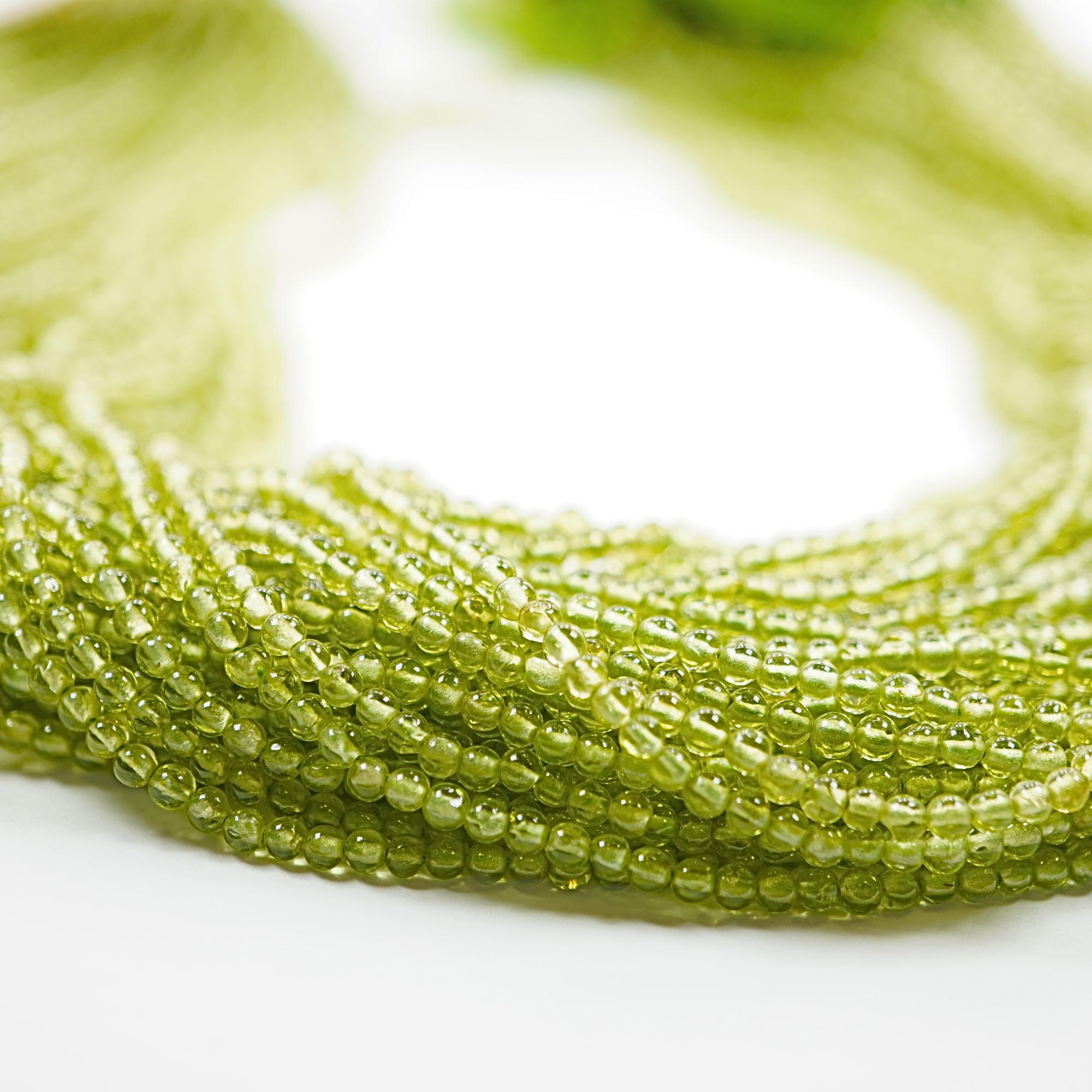 Chrysoprase Faceted Round Beads