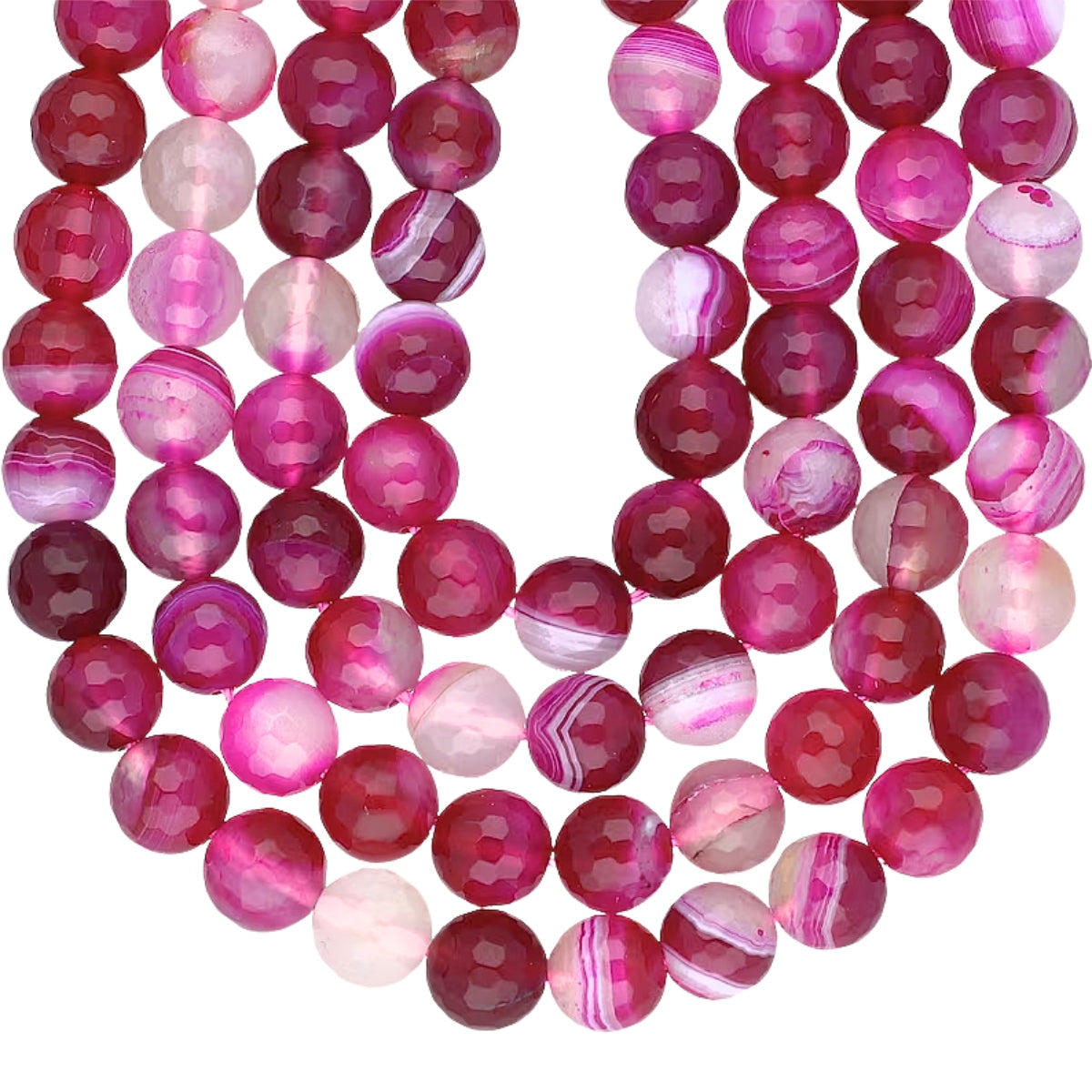 Pink Fuchsia Beads