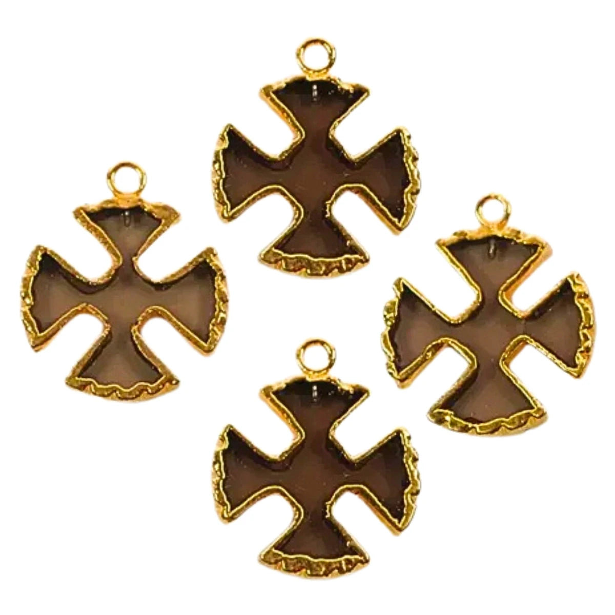 Smoky brown quartz pendants smoky quartz gemstone grounding smoky gemstone natural stone pendants professional jewelry making supplies earthy