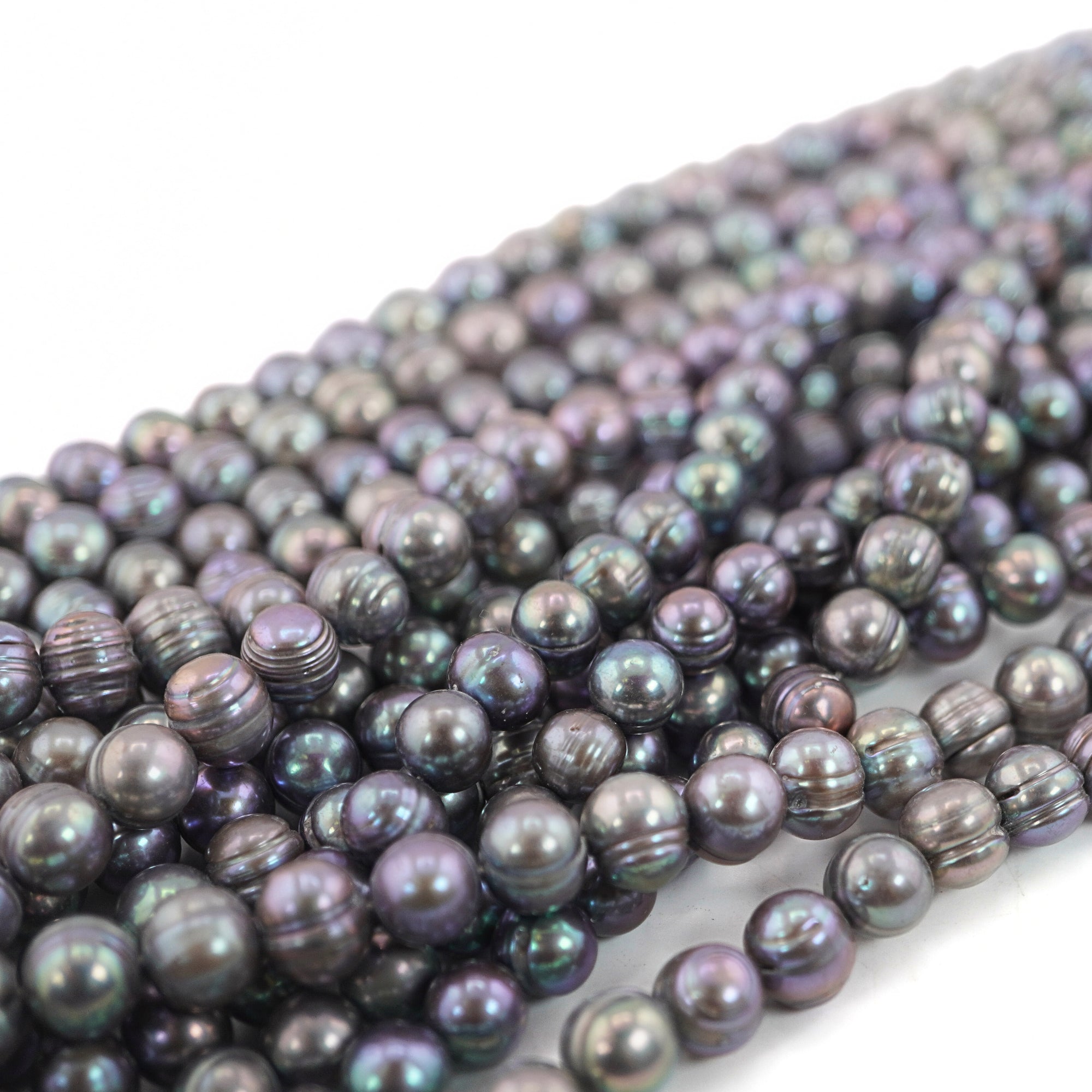 10x9mm near round loose pearls for jewelry