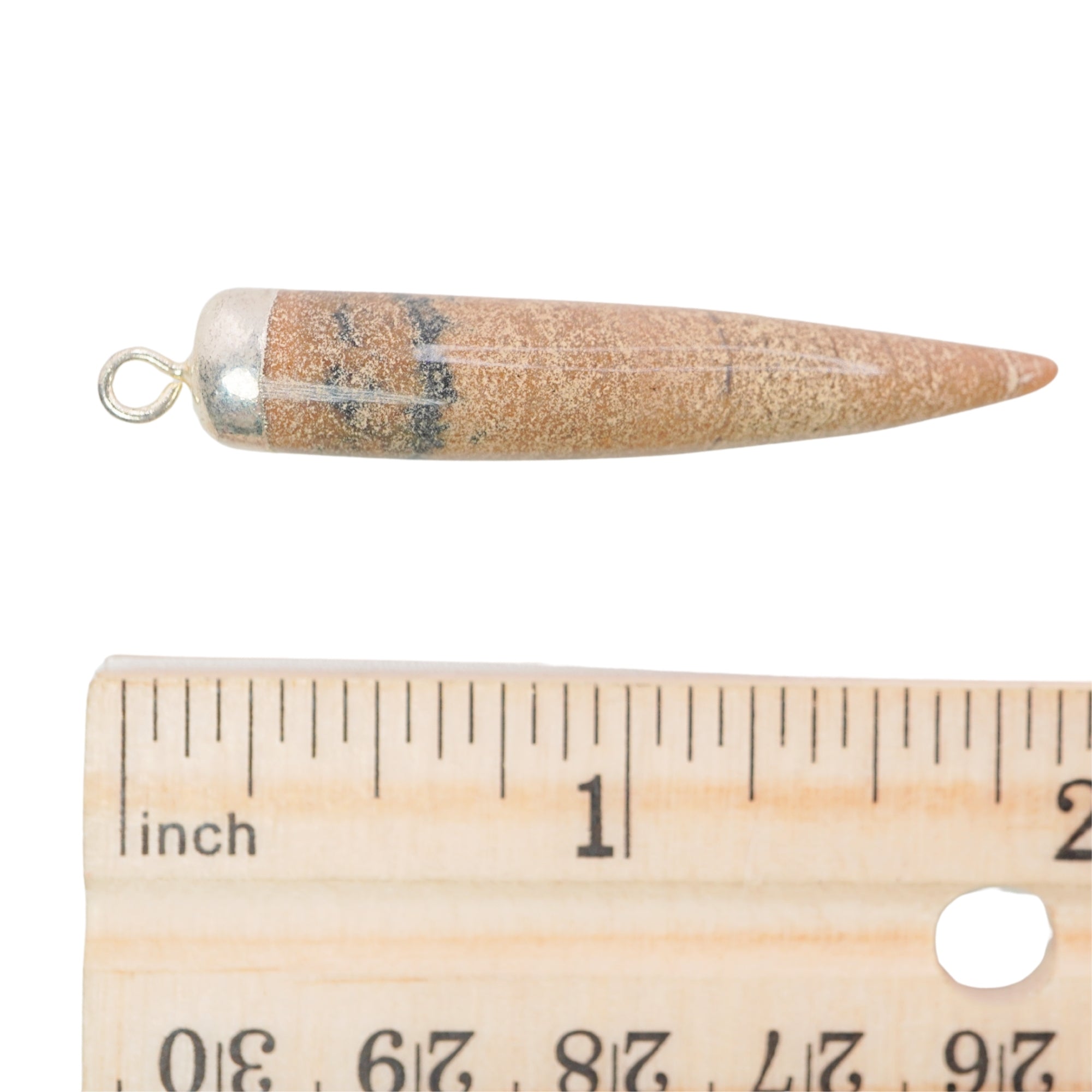 Agate Smooth Chili Shape Gemstone Gold Electroplated Charm Pendant