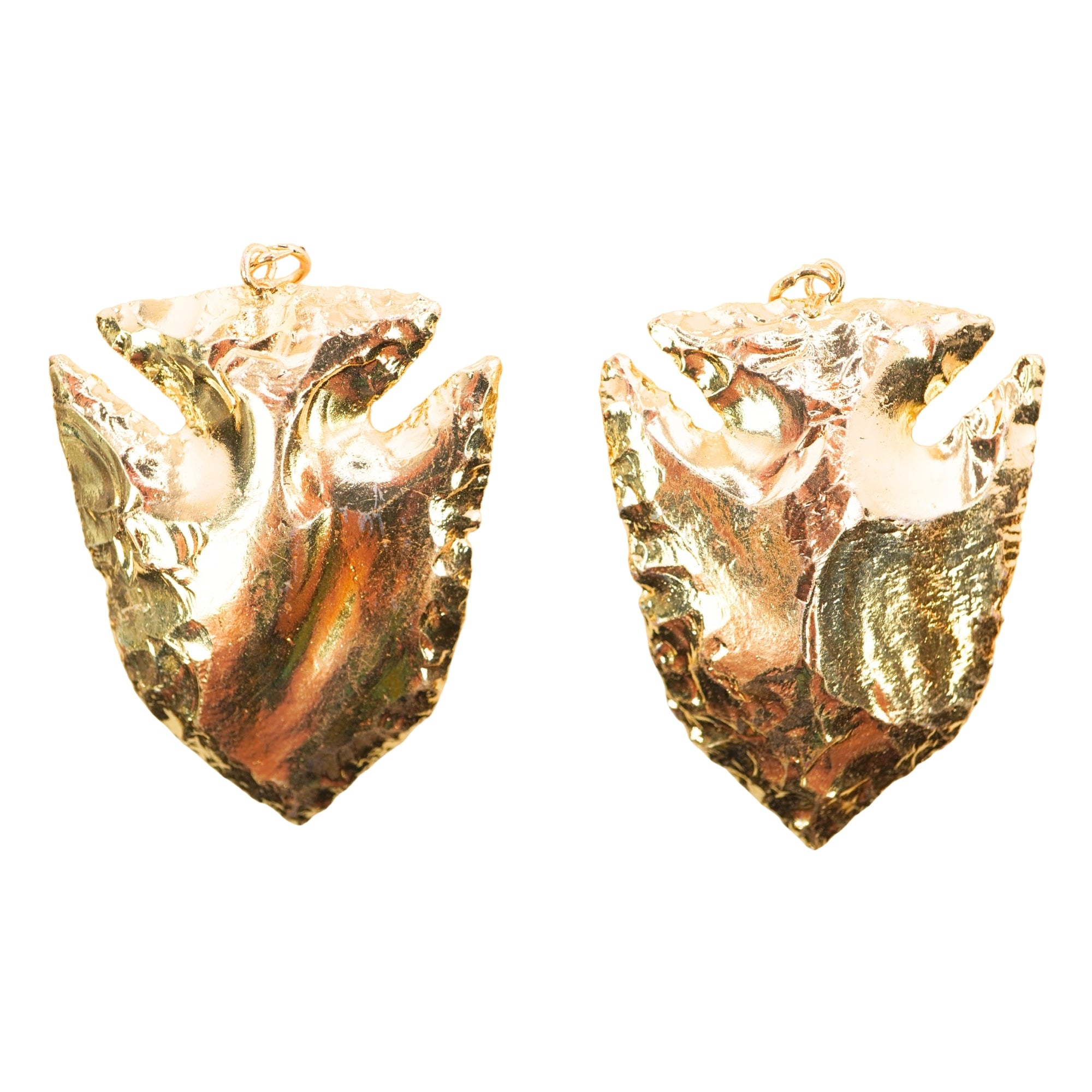 Agate Fish Shape Gemstone Full Gold Electroplate Charm Pendant For Jewelry Making Supply