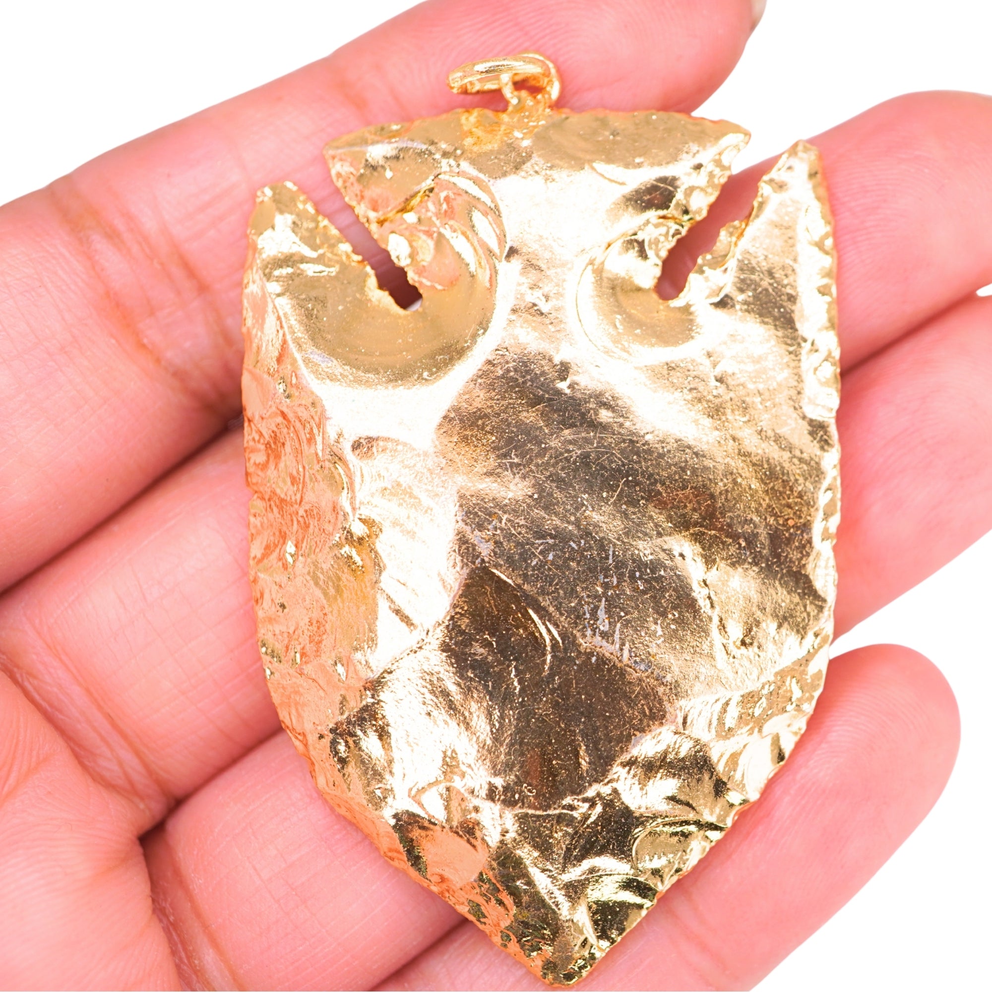 Agate Fish Shape Gemstone Full Gold Electroplate Charm Pendant For Jewelry Making Supply