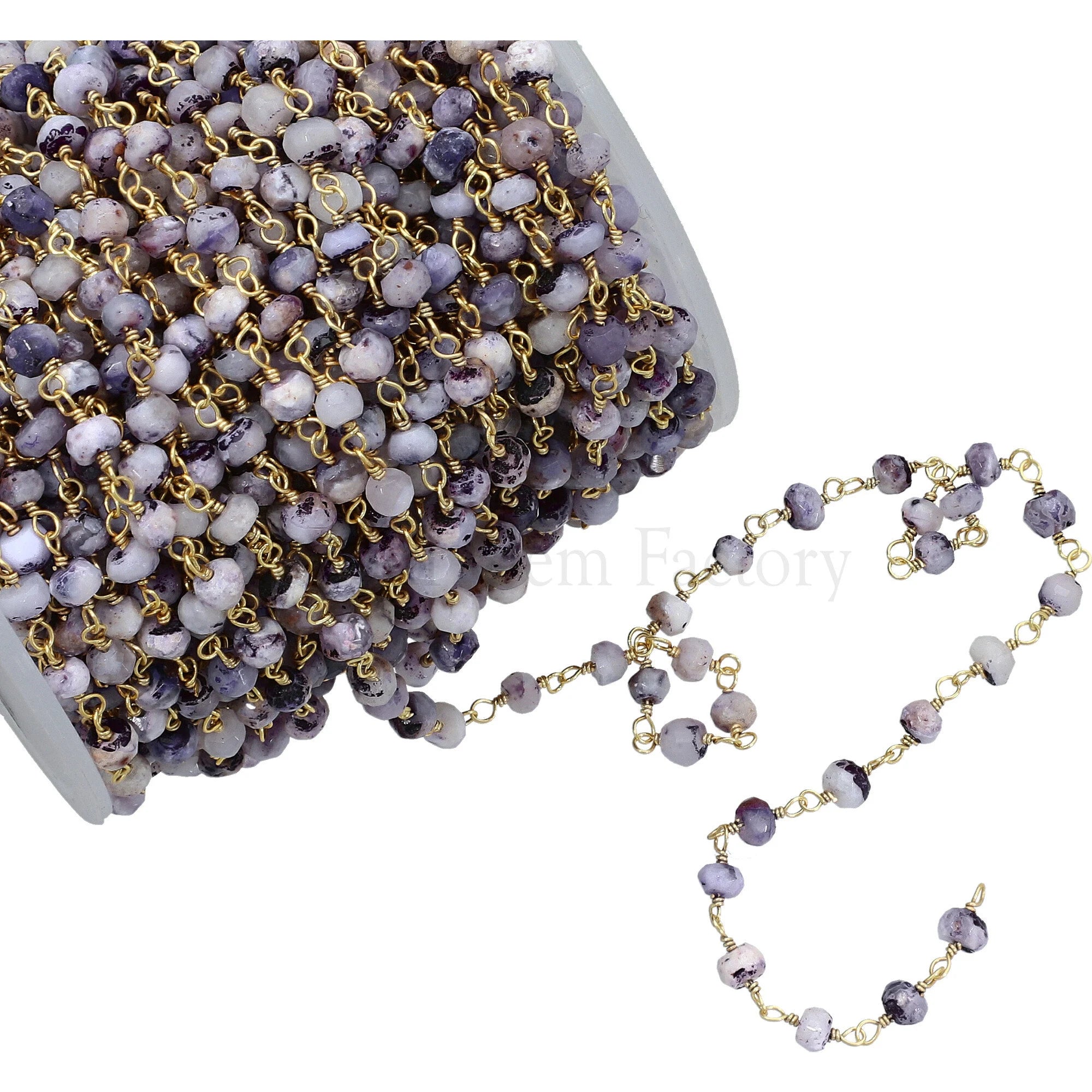 2.5mm opal chain for jewelry