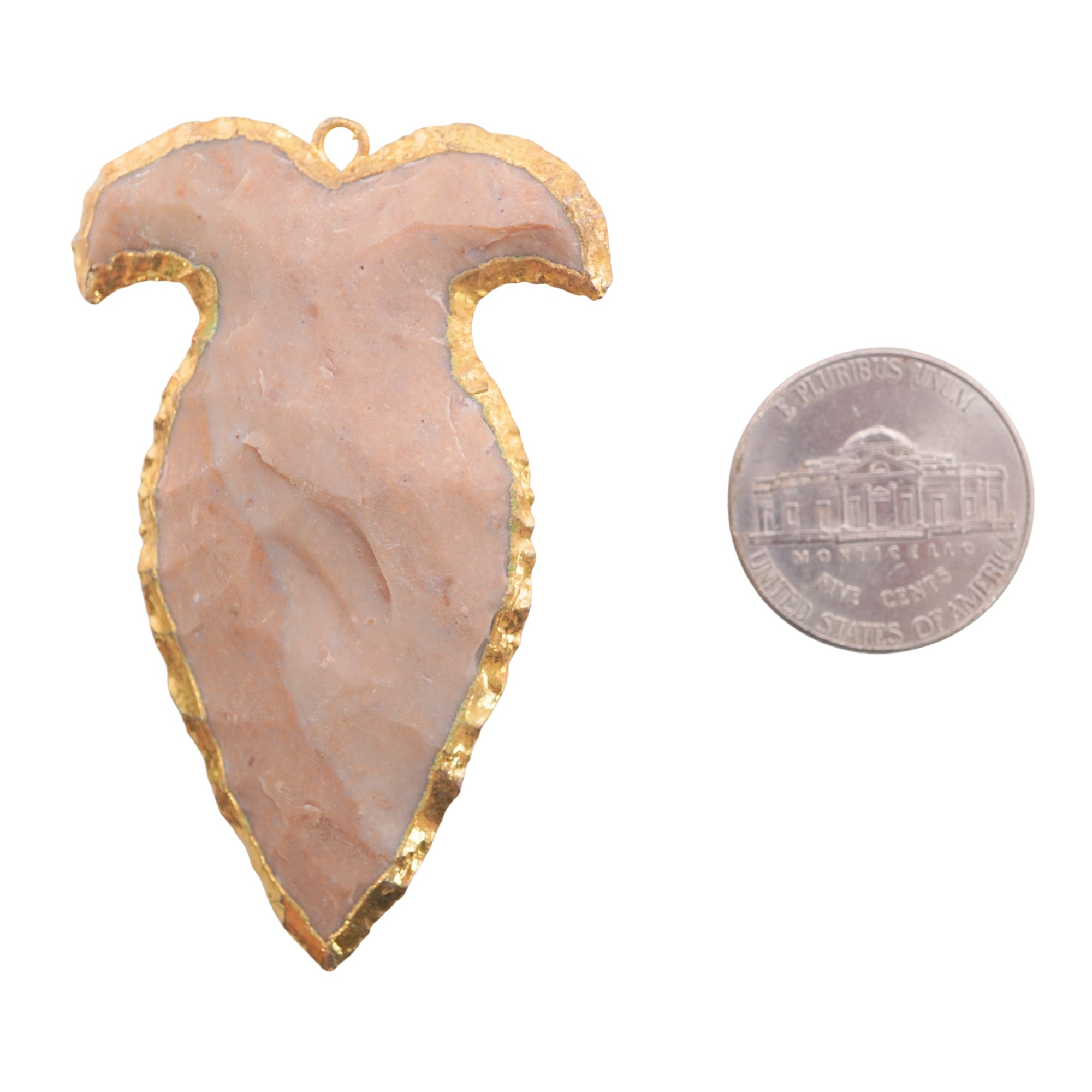 Brown Jasper Fish Shape Matt Gold Electroplated Charm Pendant For Jewelry Making