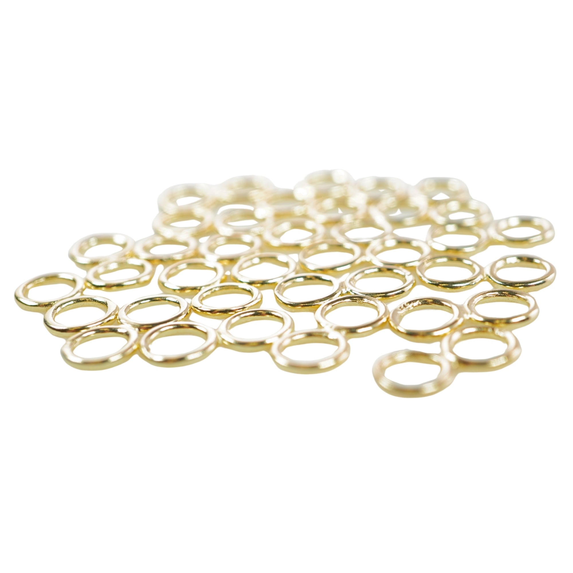 Double Ring Sterling Silver Spacer