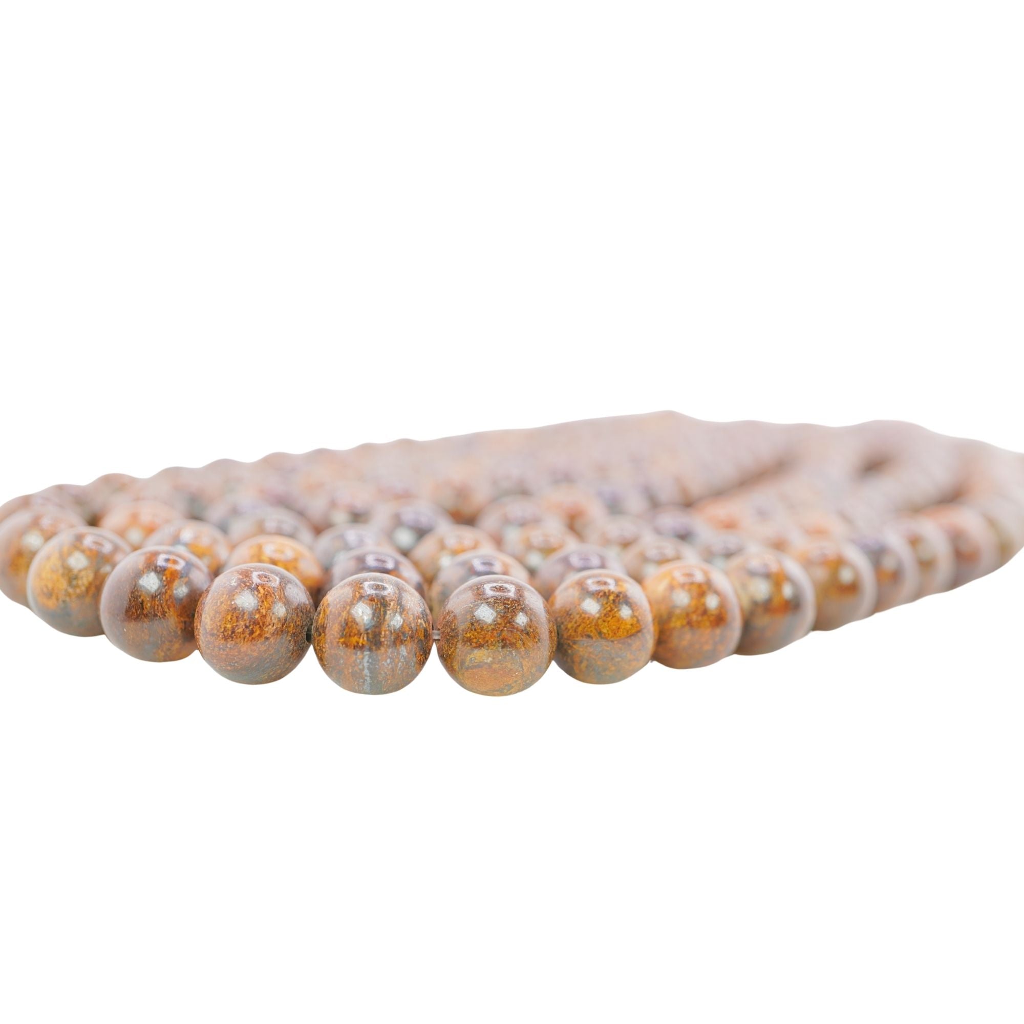 Natural Bronzite Crystal Beads