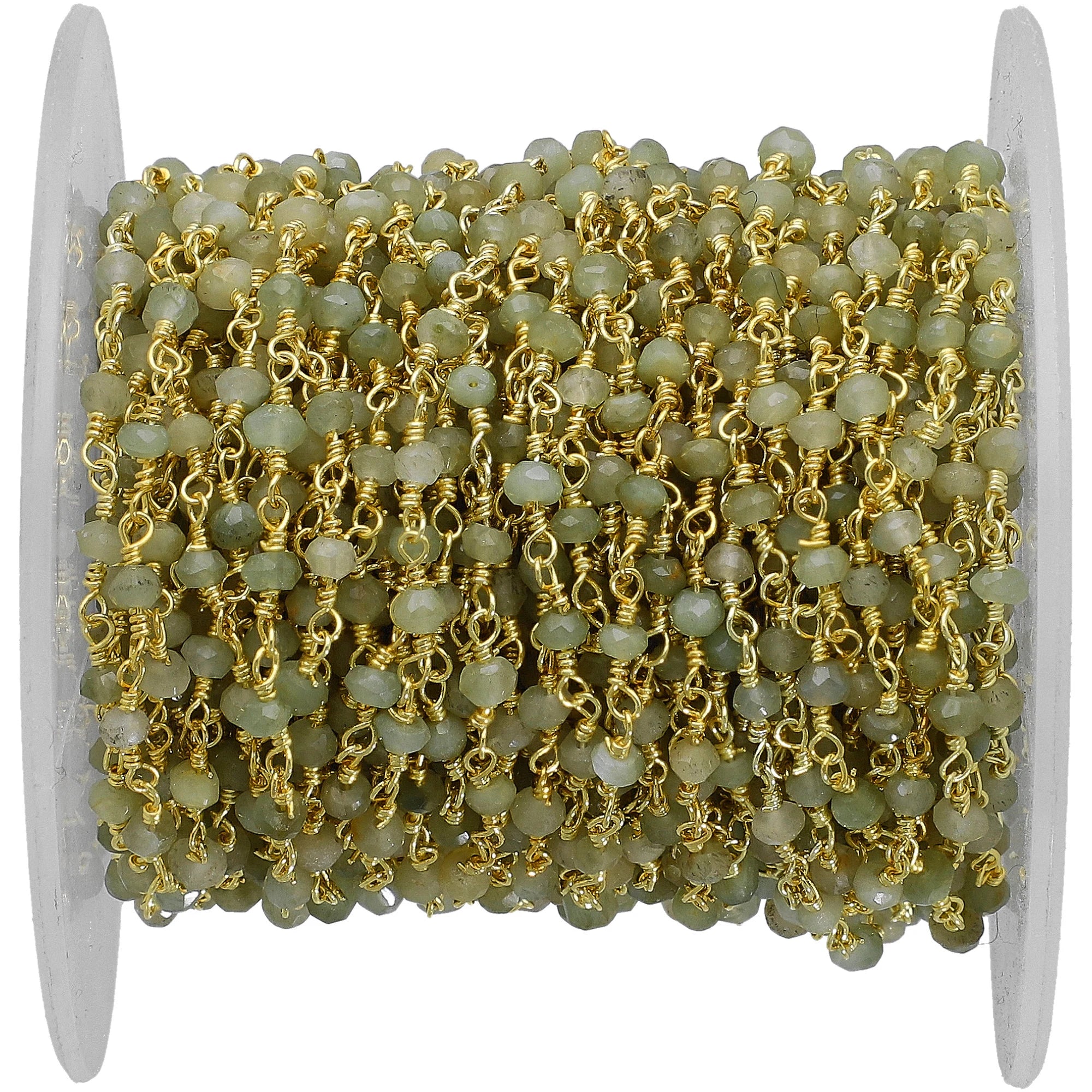 3mm Cat's Eye rondelle beads