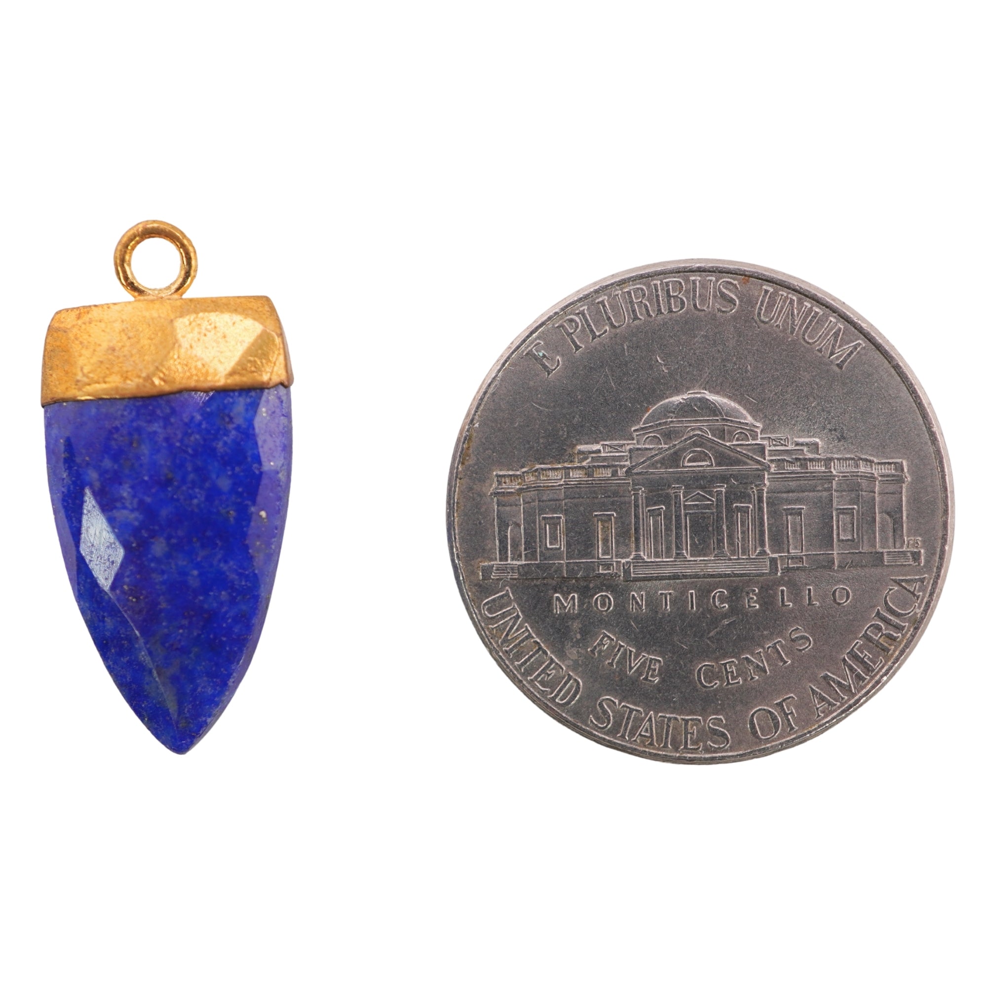 Gold Electroplated Pendantndant in Gold Electroplated Finish