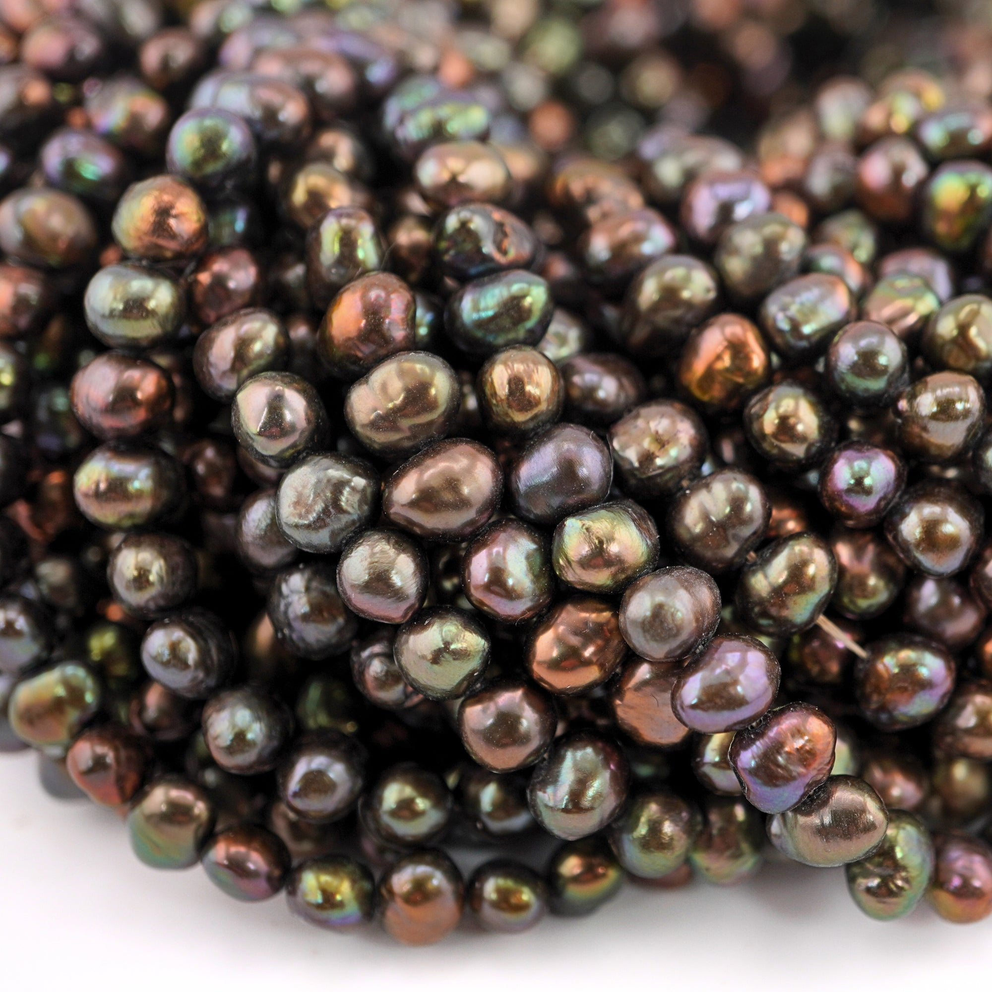 6–6.5 MM potato pearl beads