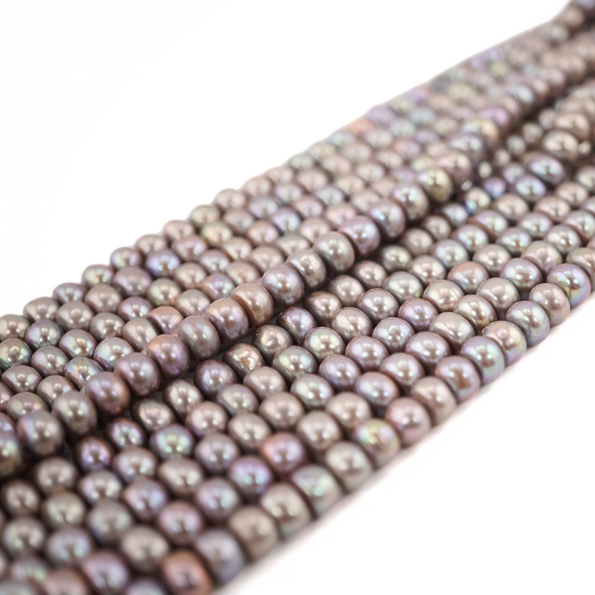 6x5 MM Peacock Freshwater Pearls