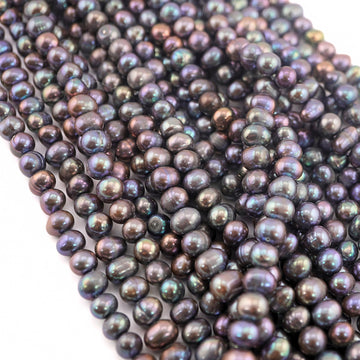 7mm peacock freshwater pearls