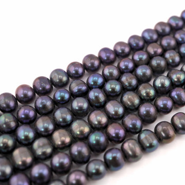 8x7 mm peacock freshwater pearls for sale