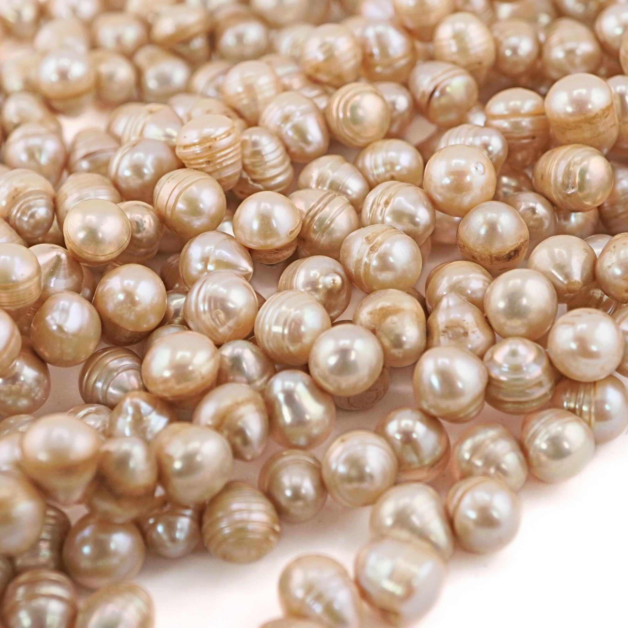 9x7 mm natural pearl beads