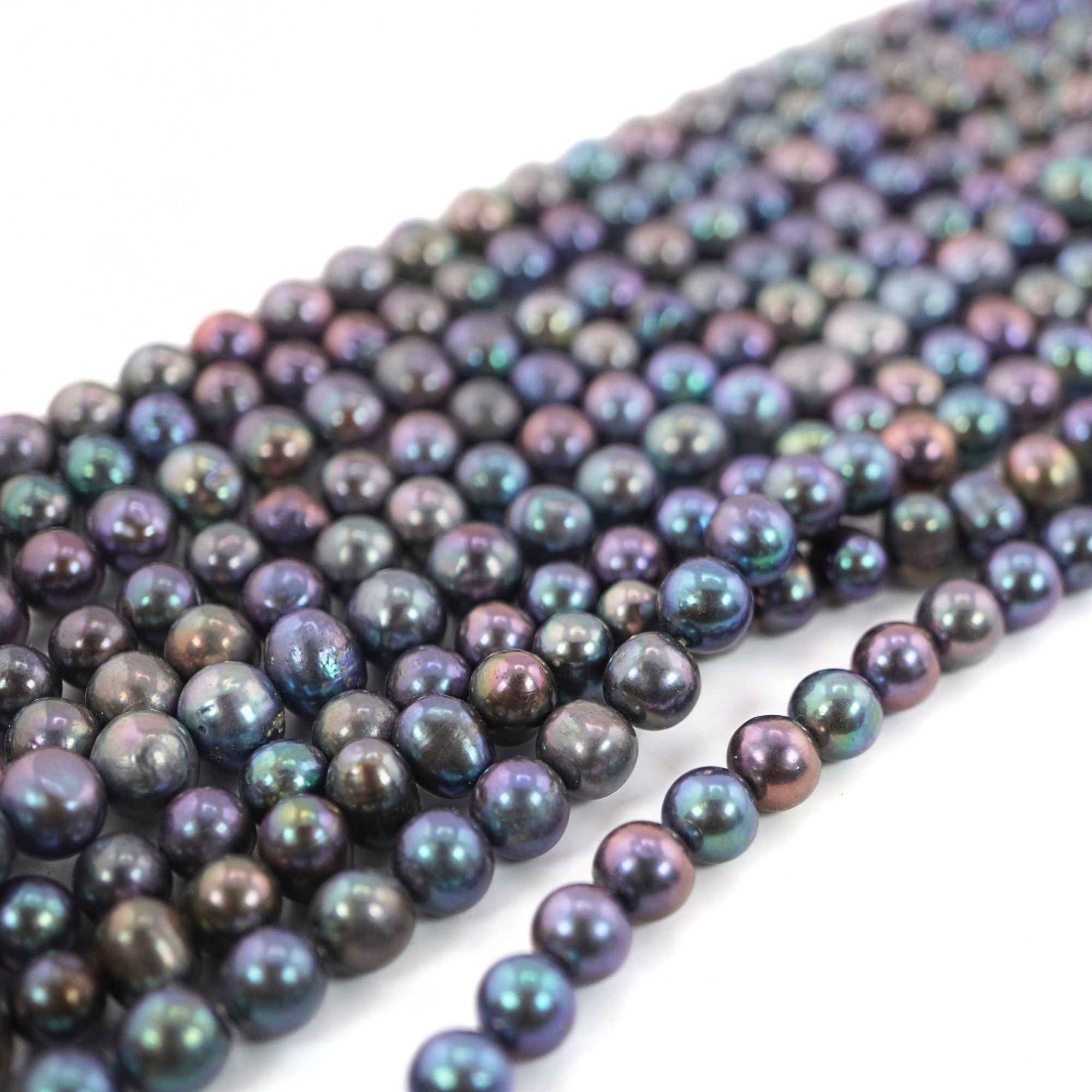 9x8mm genuine cultured pearls strand