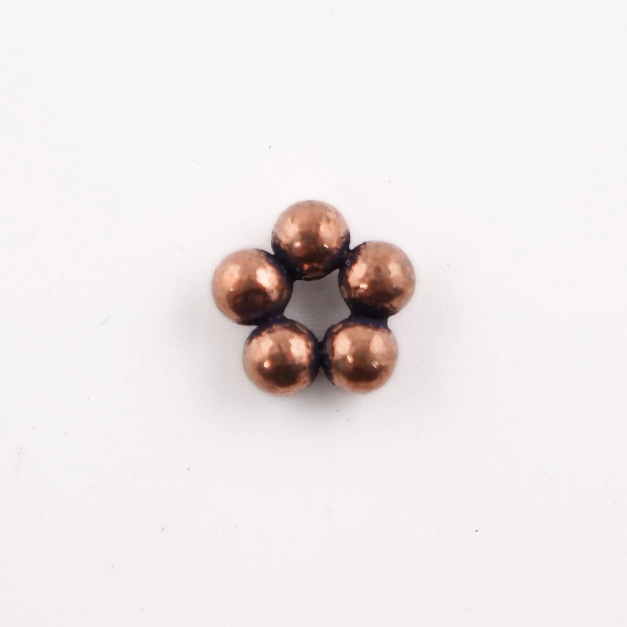 Antique Copper Flower Shape Daisy Spacers Beads