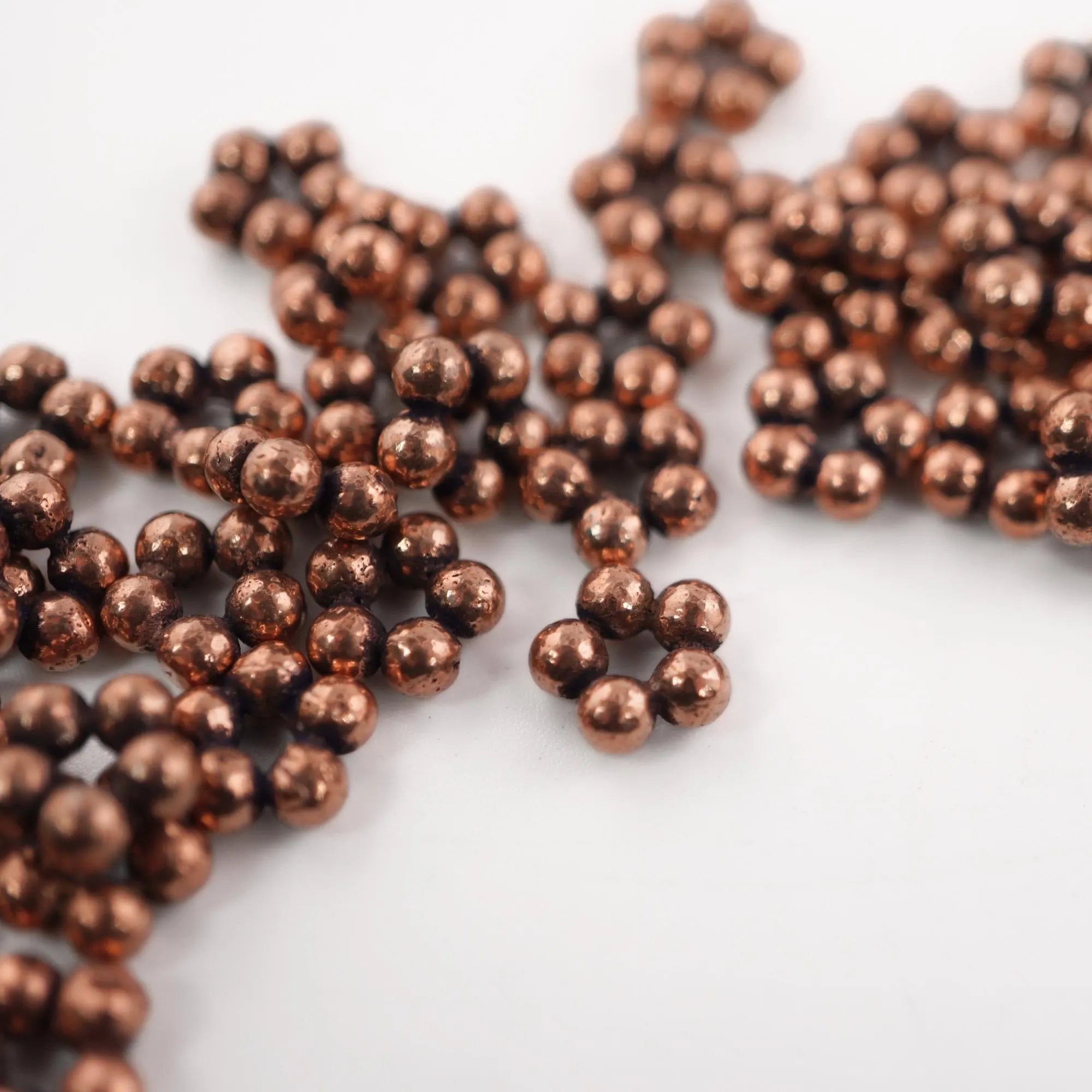 Antique Copper Flower Shape Daisy Spacers Beads