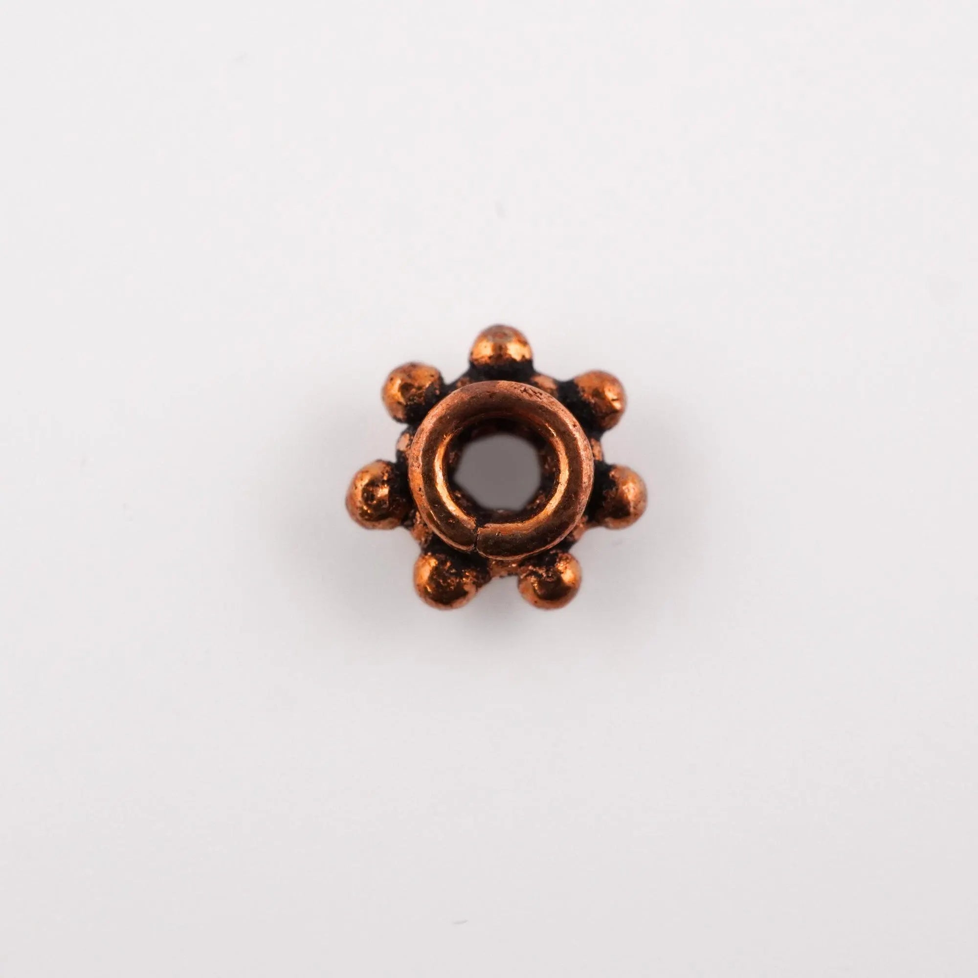Antique flower shape spacer beads