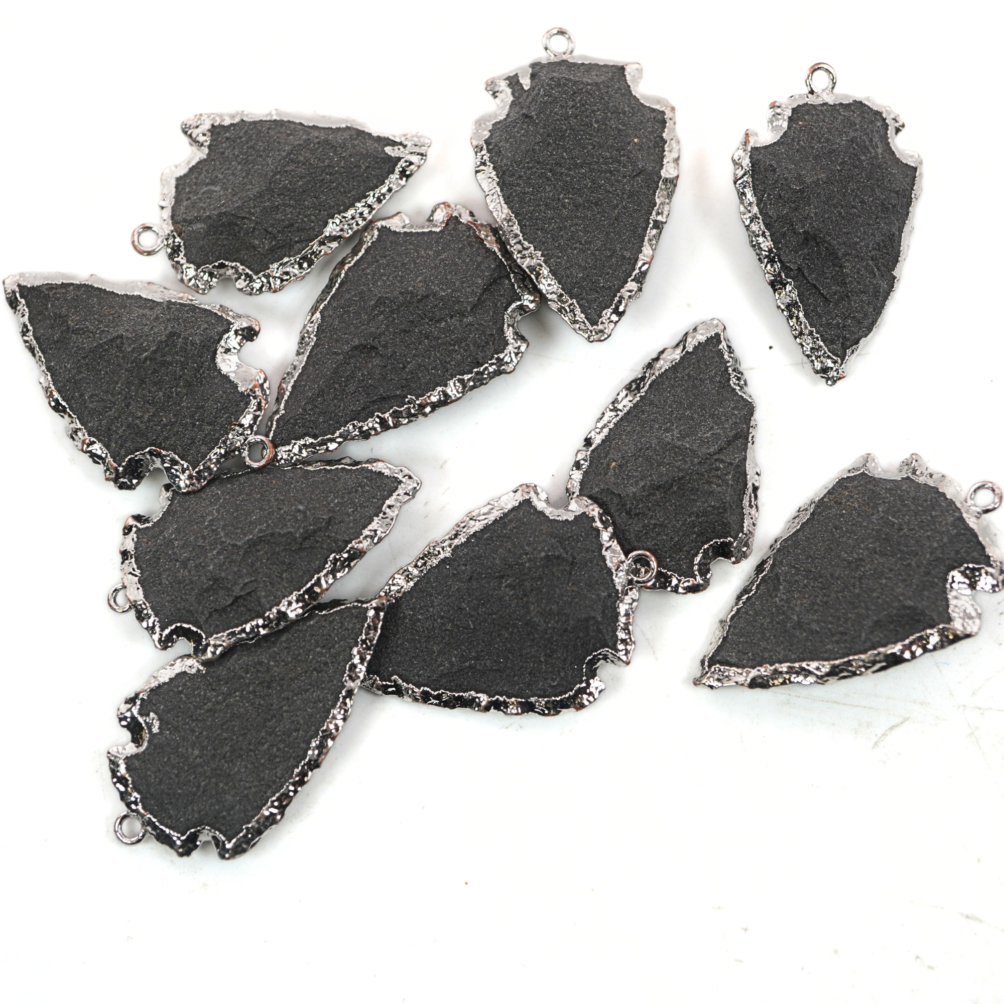 Arrowhead Shape Jasper Charm