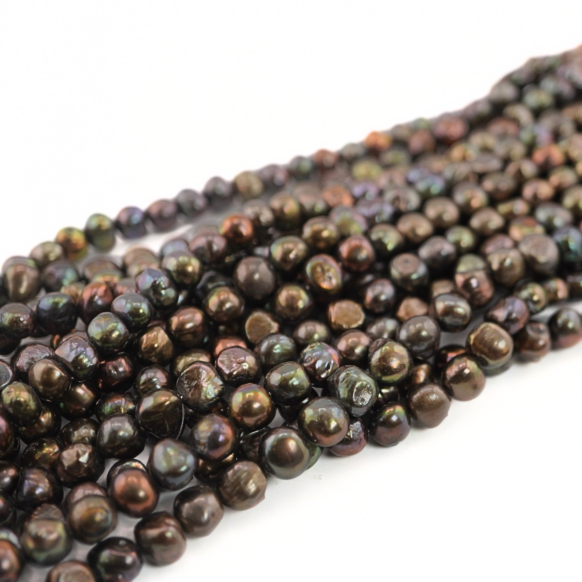 Baroque Freshwater Peacock Pearls for Crafting