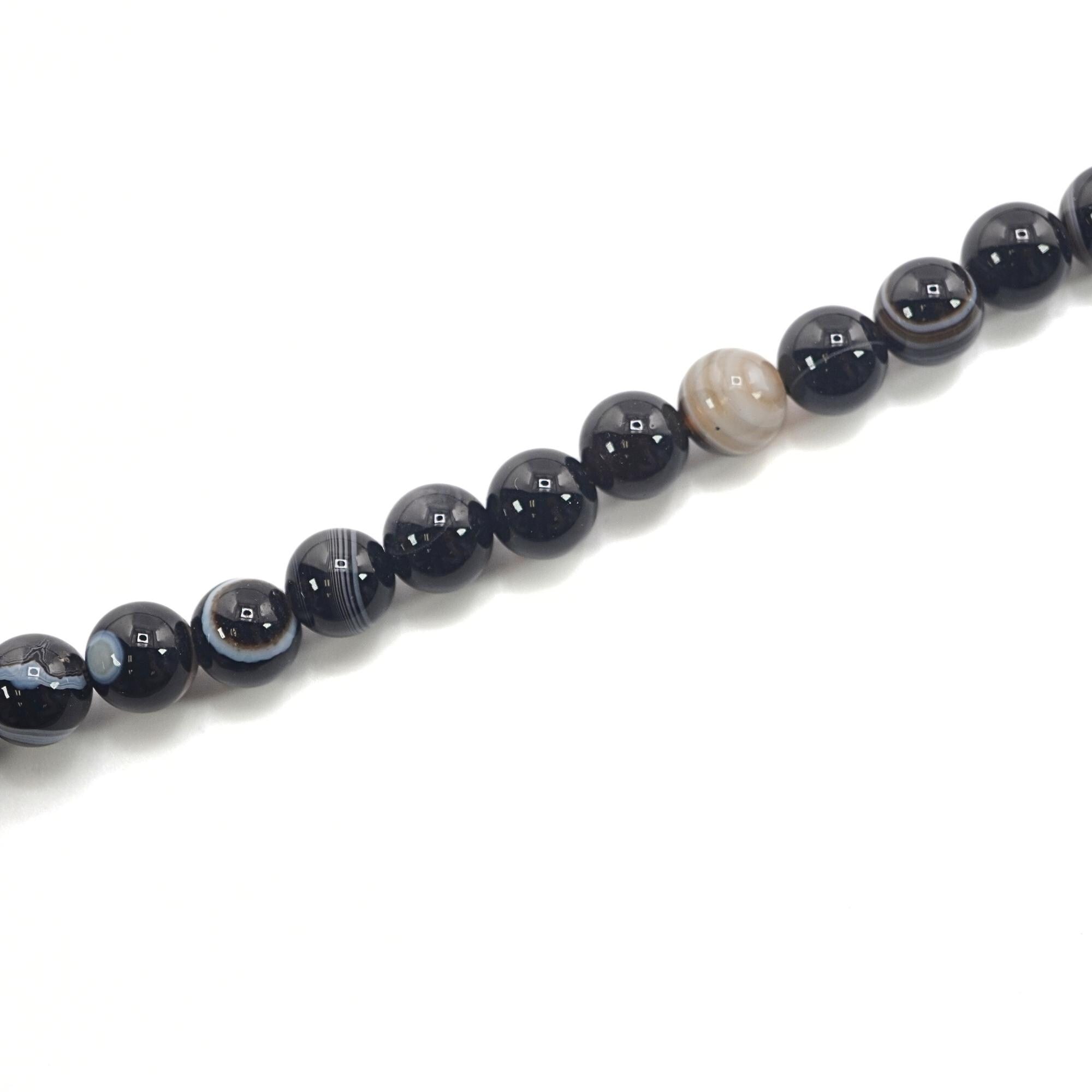 Black Eye Agate Beads