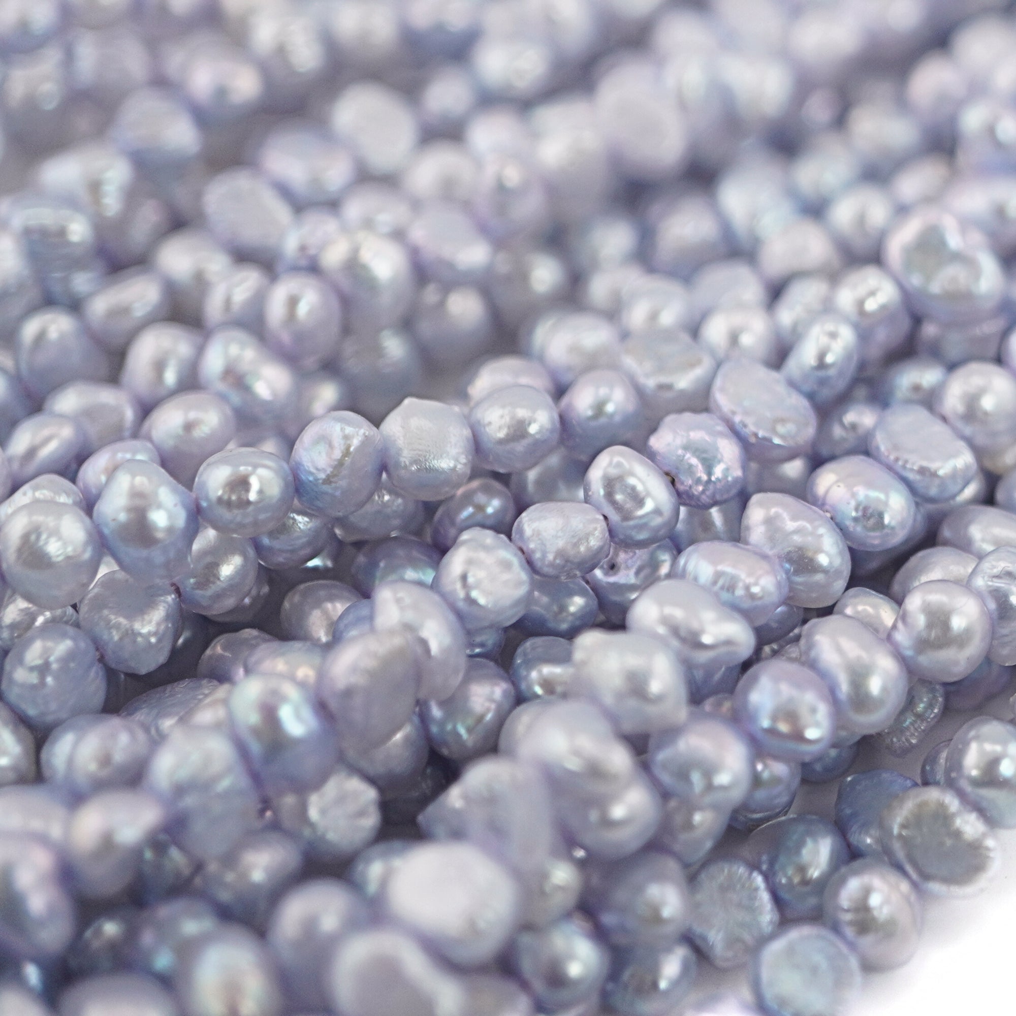 Blue Pearl Beads for Jewelry Making