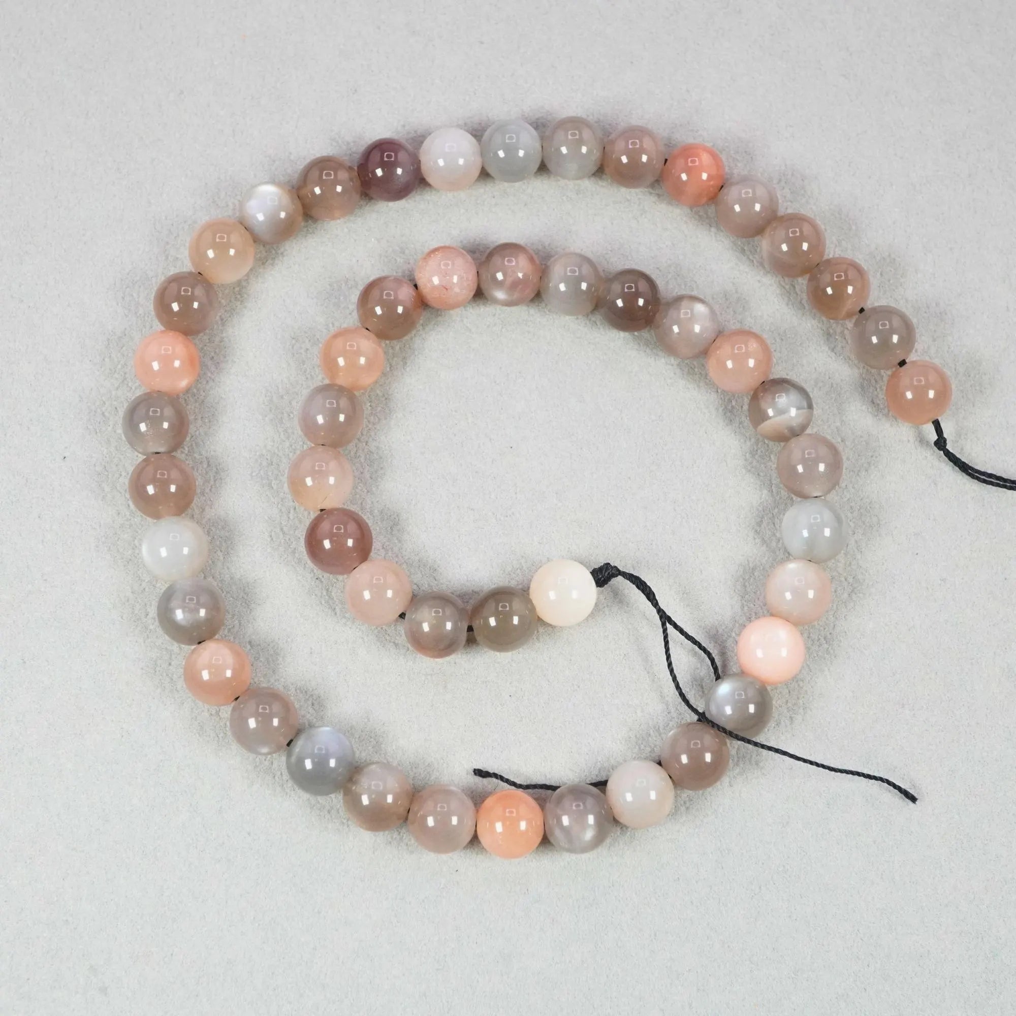 Brown Moonstone Gemstone Beads For Jewelry Making