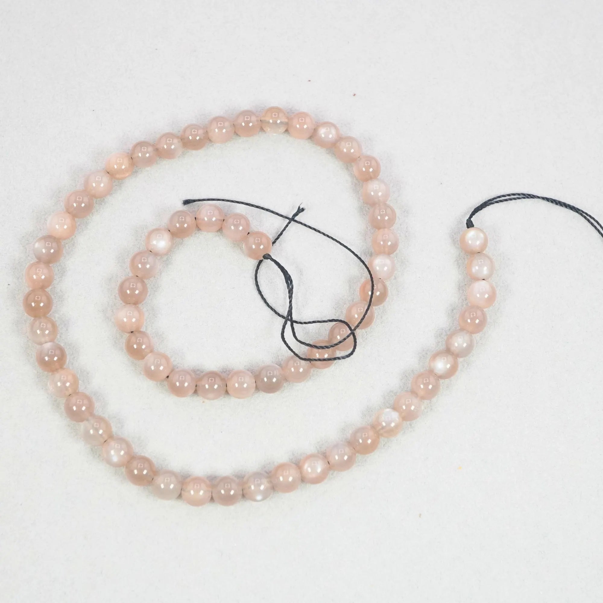 Brown Moonstone Gemstone Beads