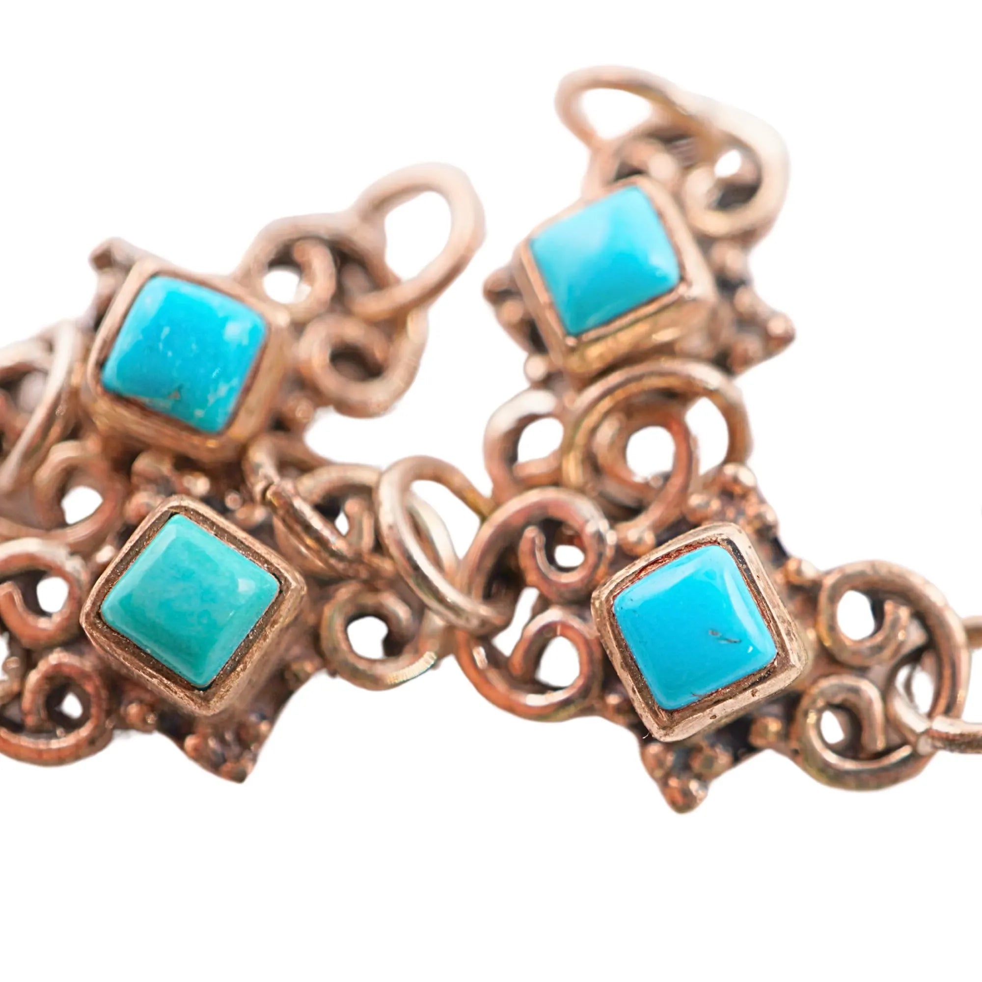 Bulk turquoise sterling silver pendants