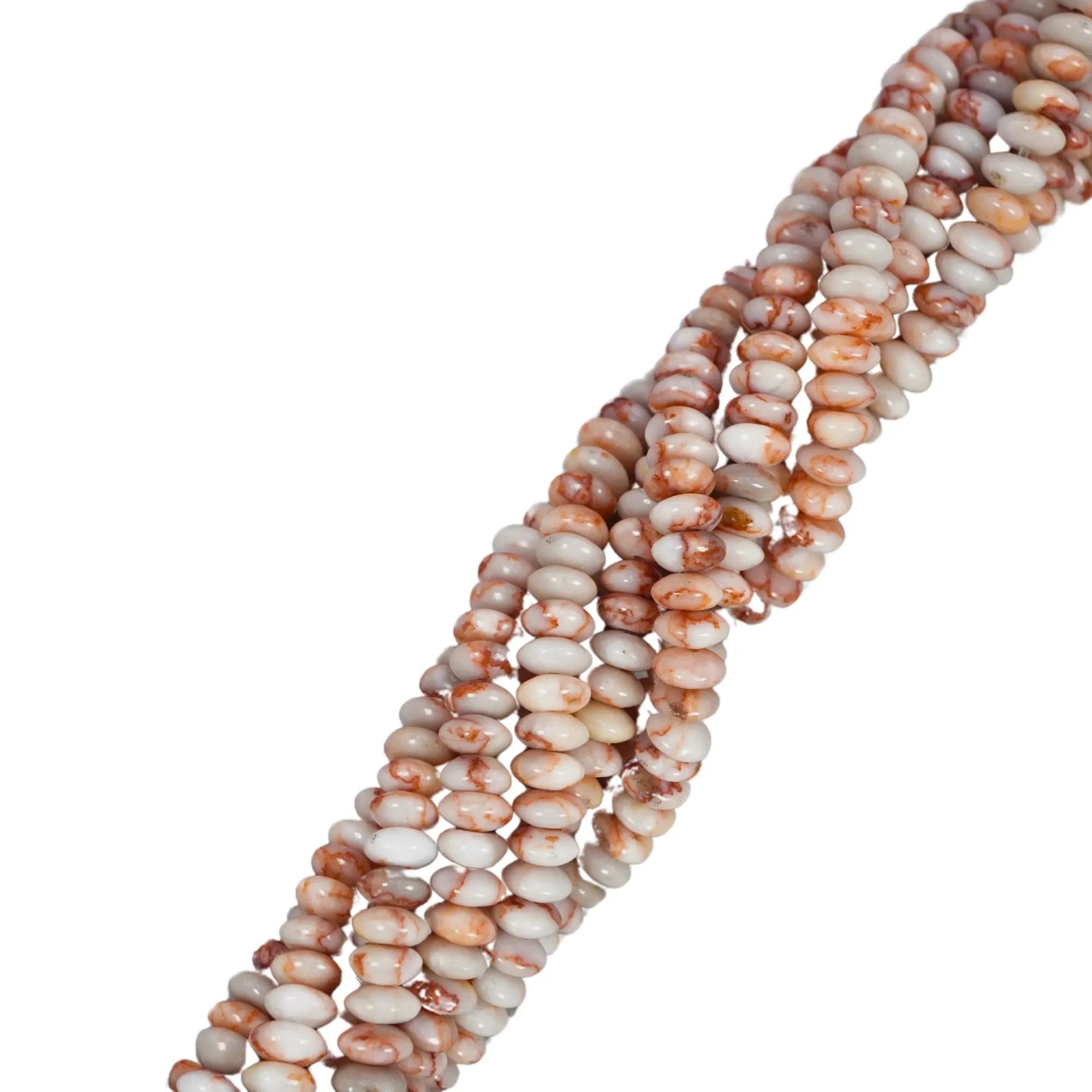 Jasper Smooth Button Shape Gemstone Strand Beads