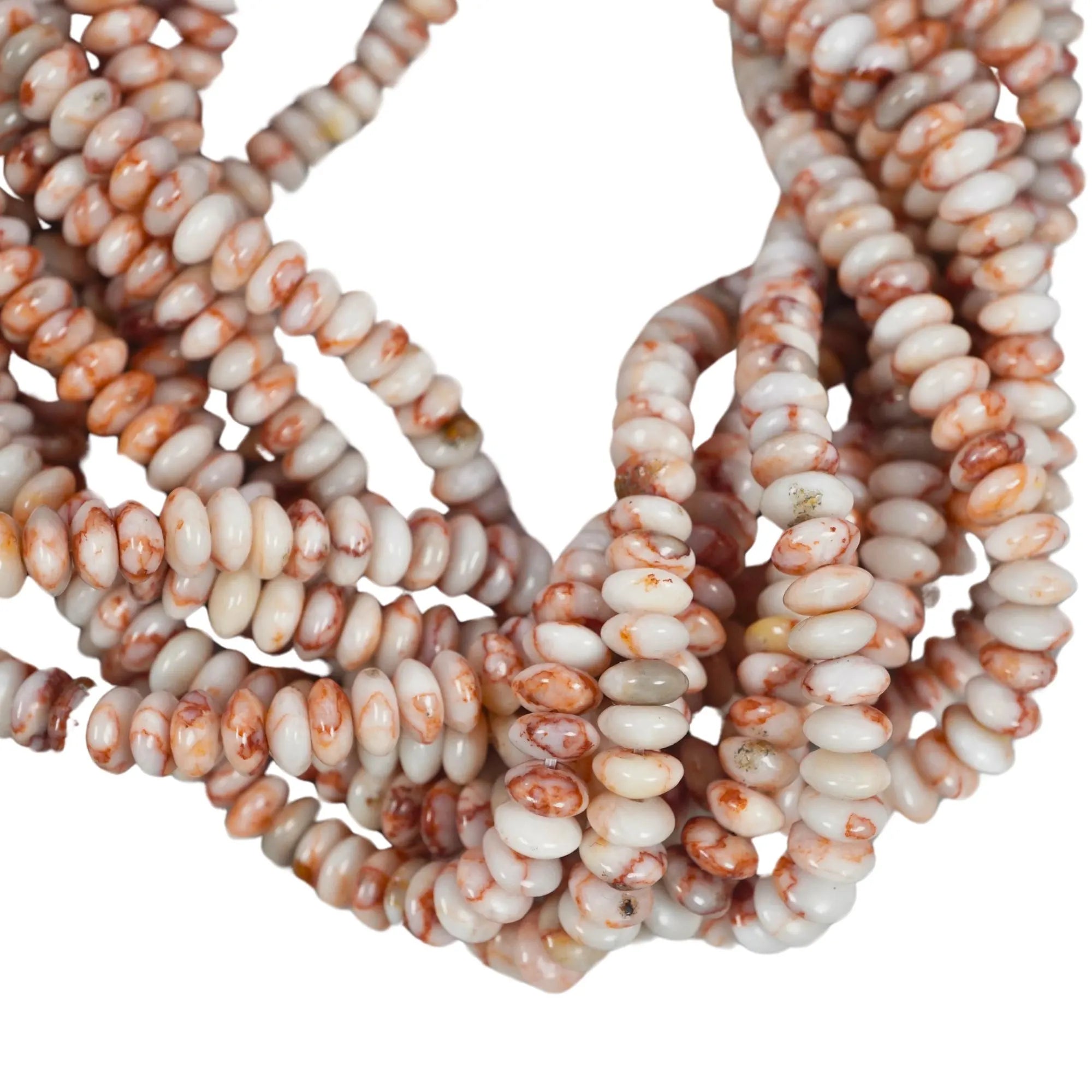 Jasper Smooth Button Shape Gemstone Strand Beads