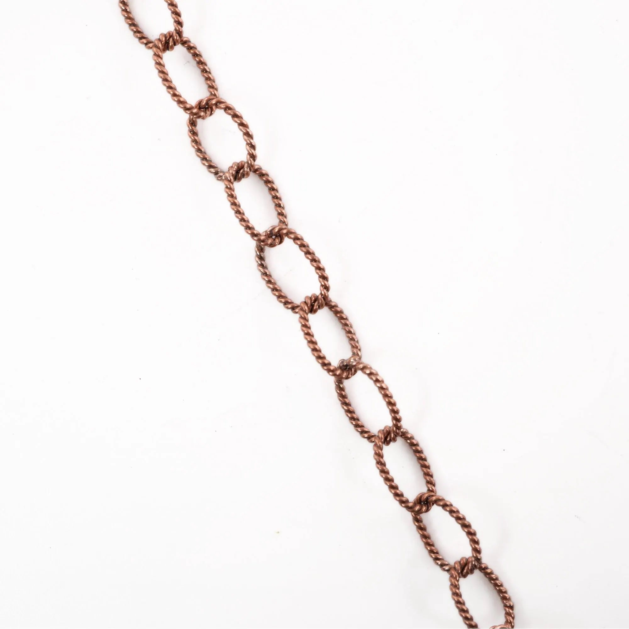 Antique Copper Link Chain Toggle Clasps