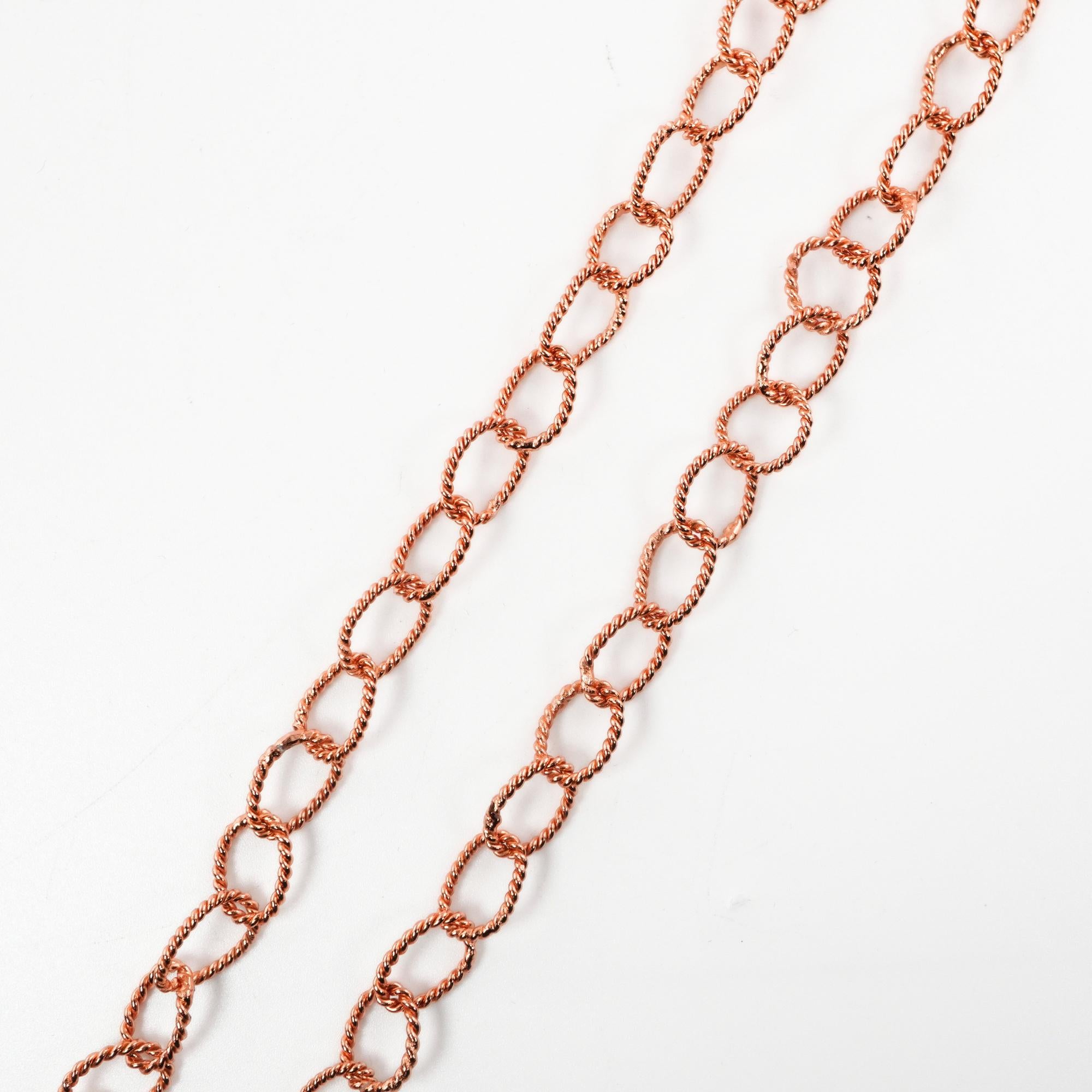 Pure Copper Link Chain Necklace