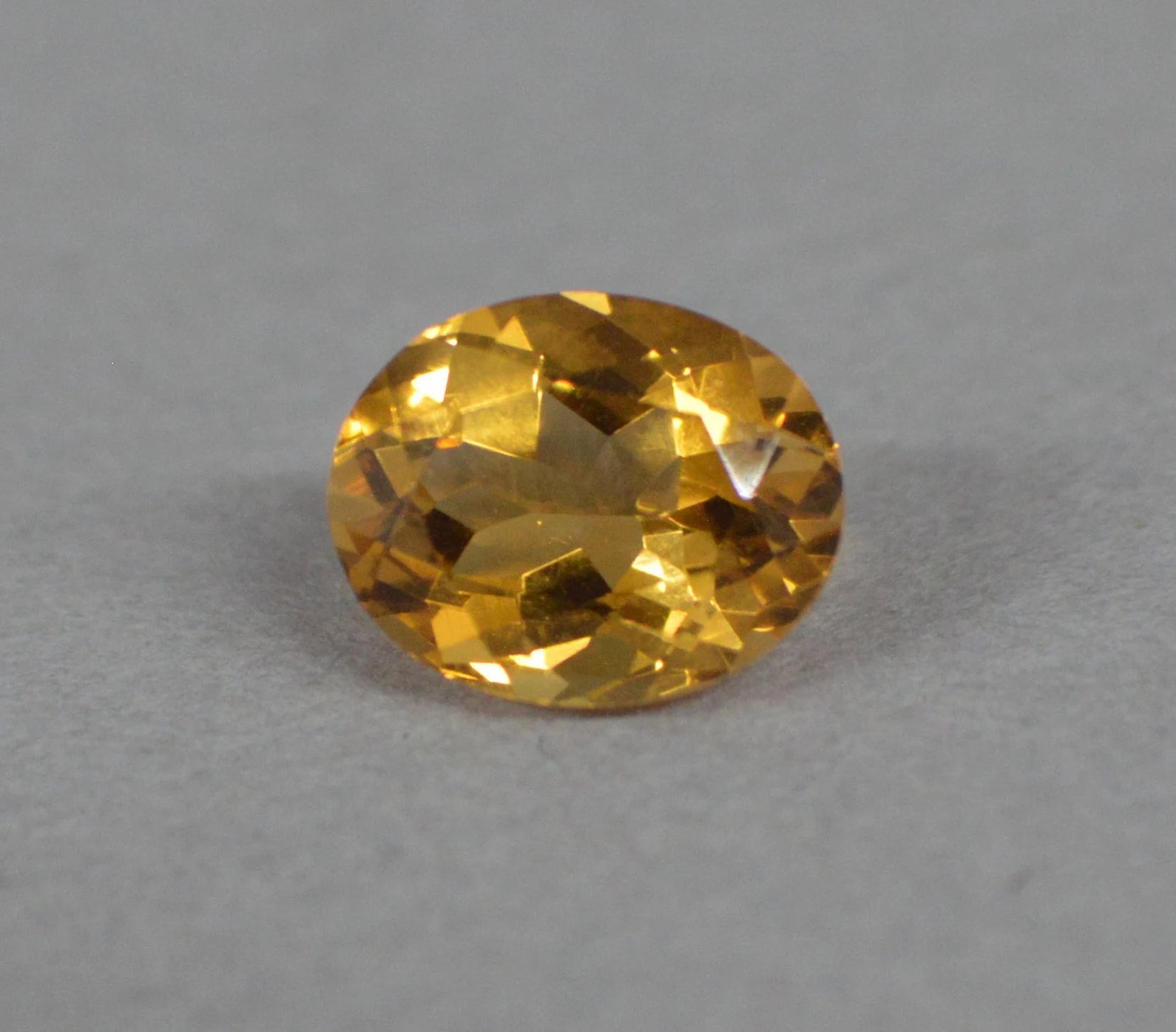 Citrine Quartz Oval Faceted Cab Loose Gemstones