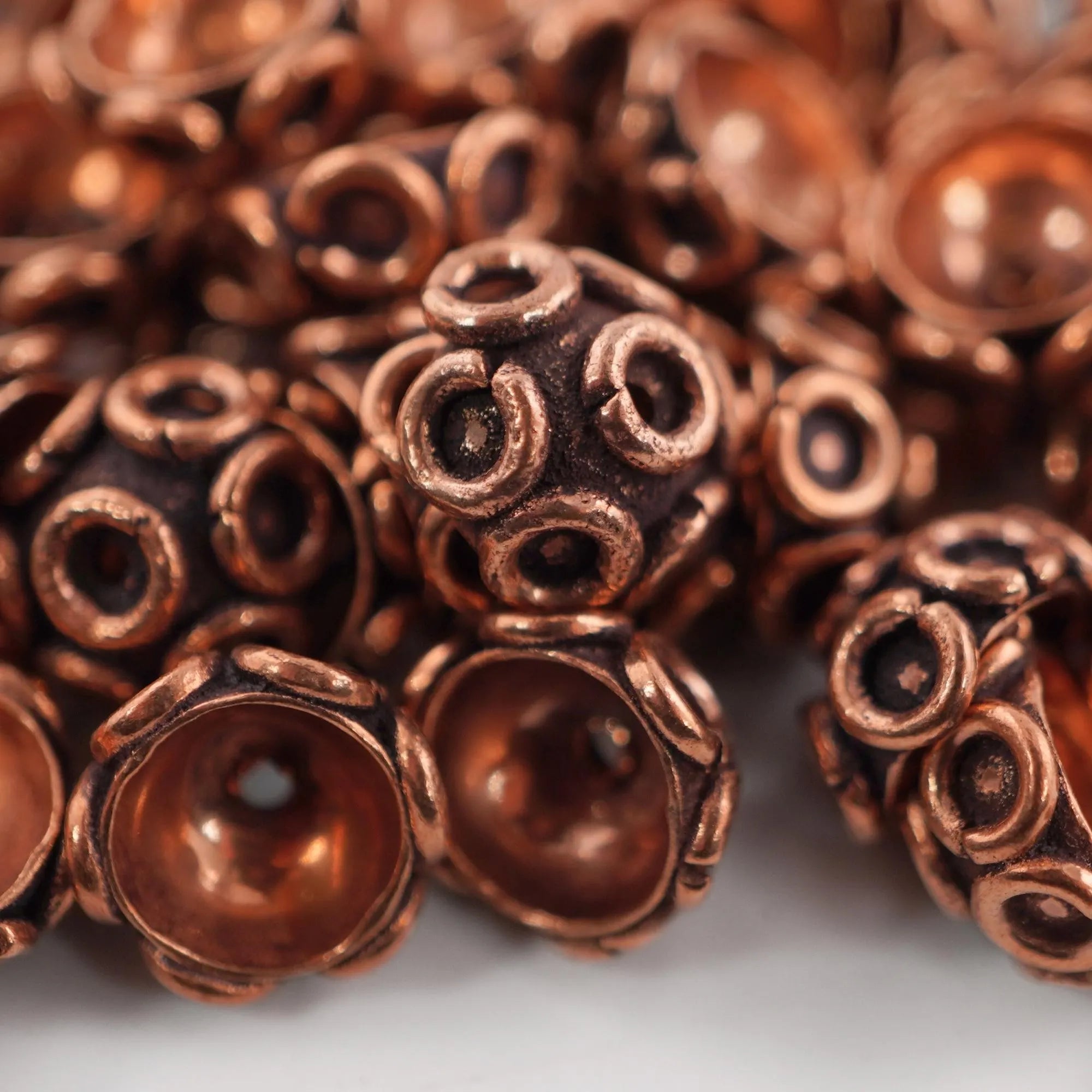 Copper Beads for Craft Supplies