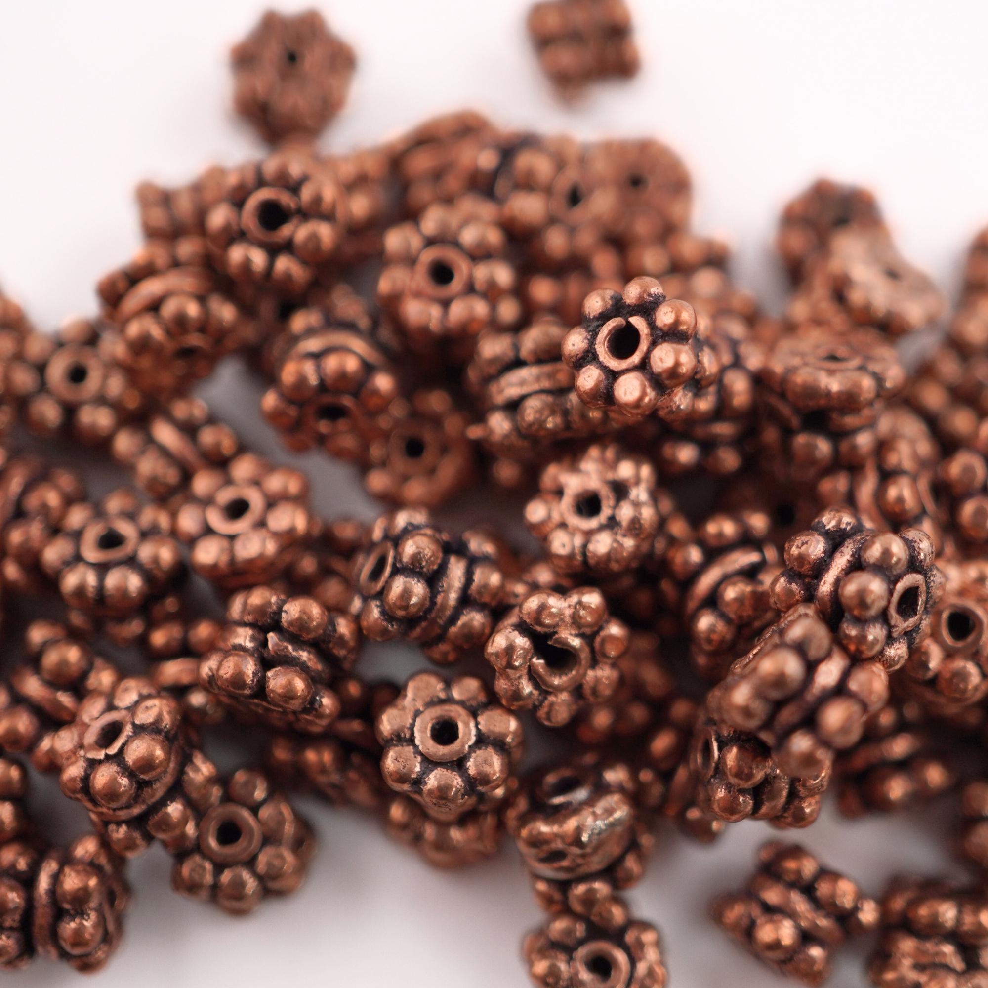 Daisy shaped beads for craft making