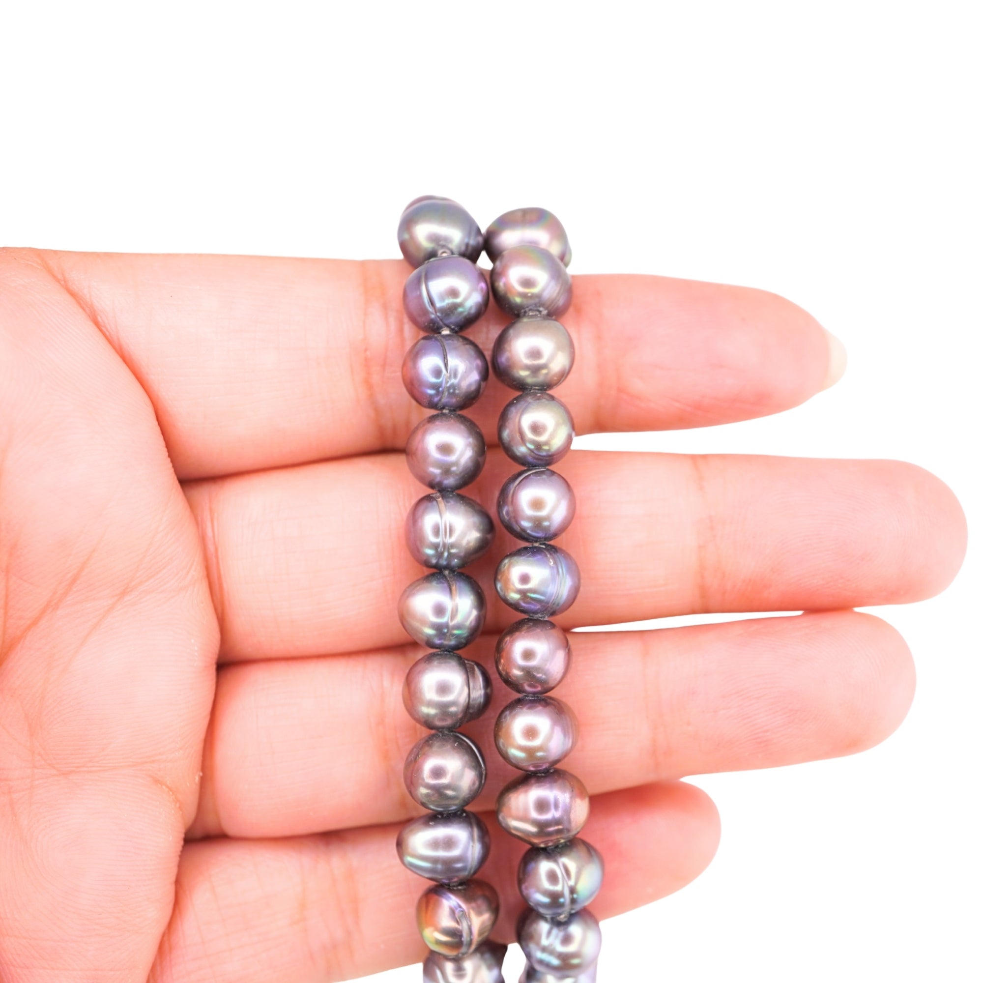 Violet Potato Freshwater Pearls Beads