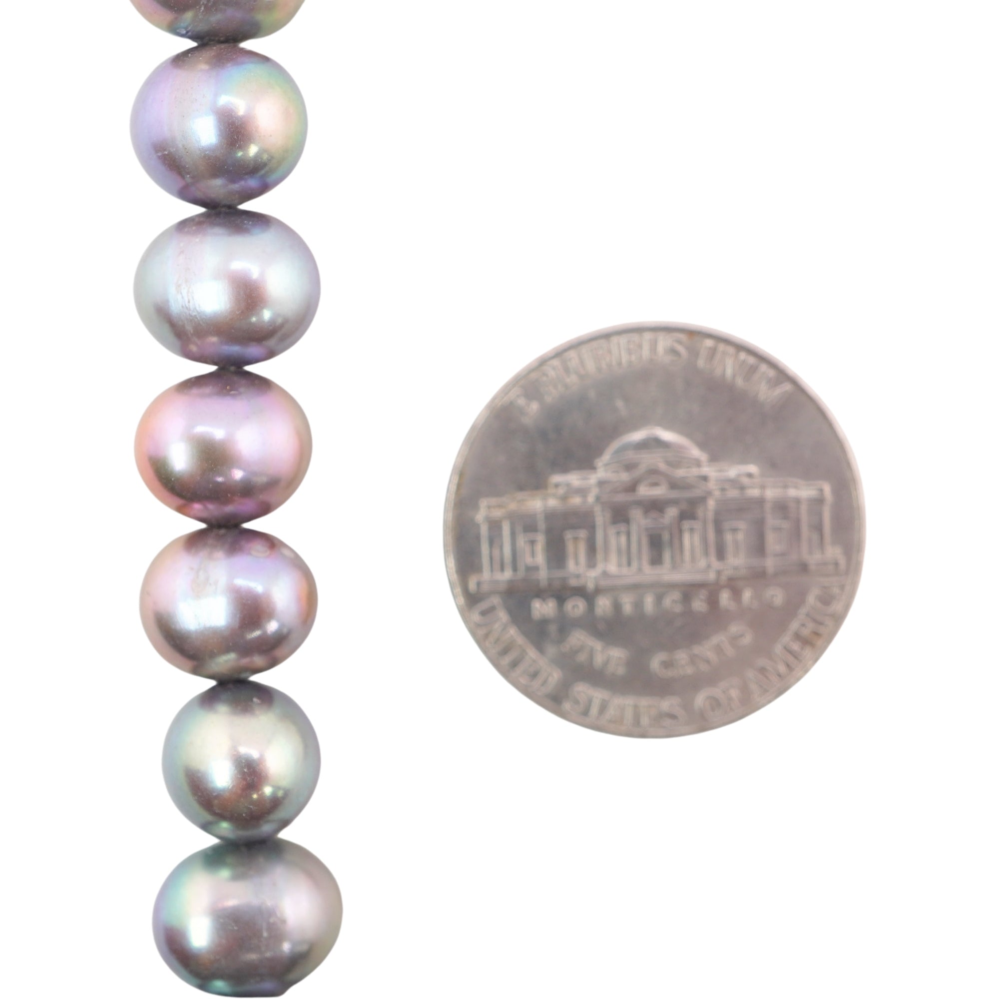 Violet Potato Freshwater Pearls Beads