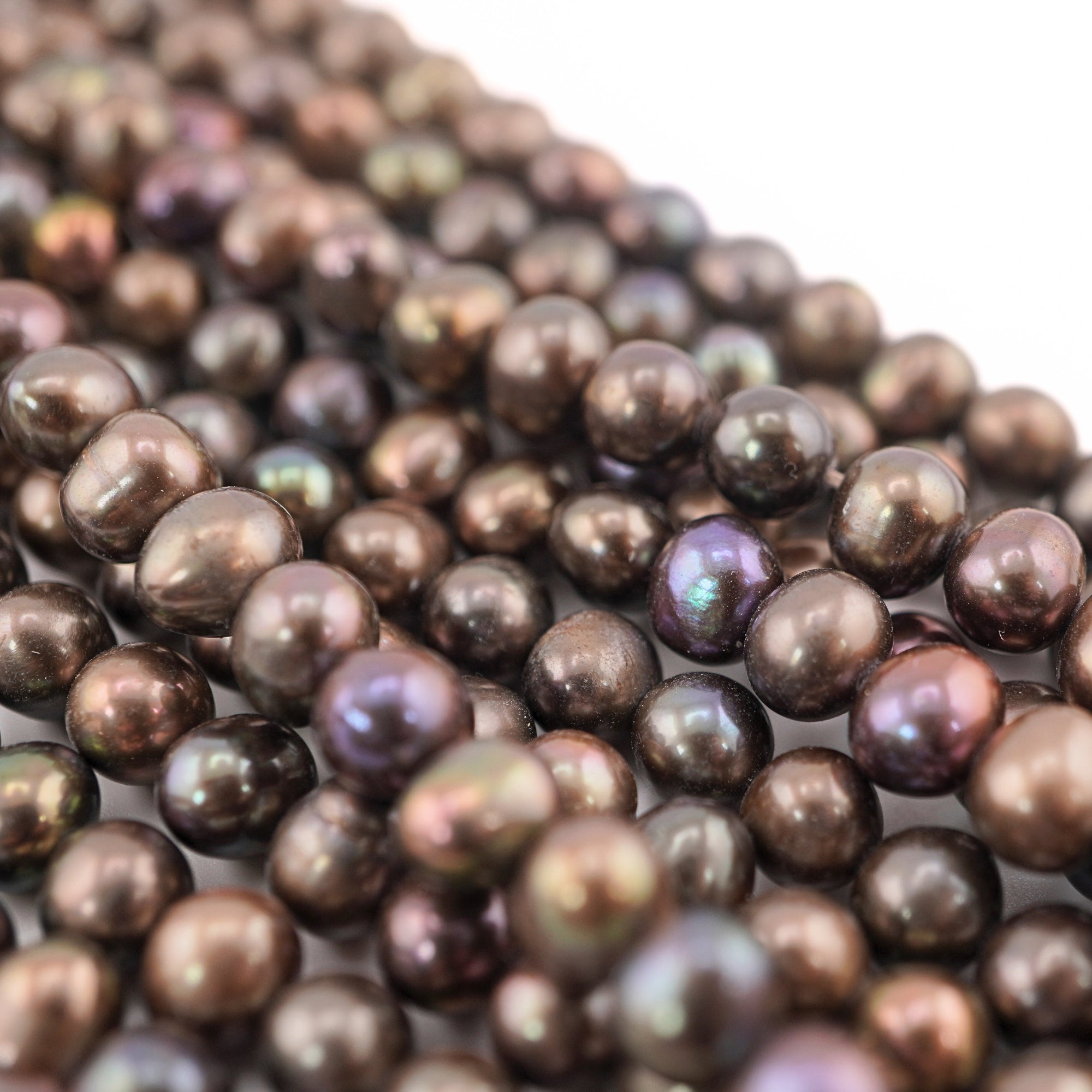 7 - 6 MM Potato Freshwater Pearls Beads