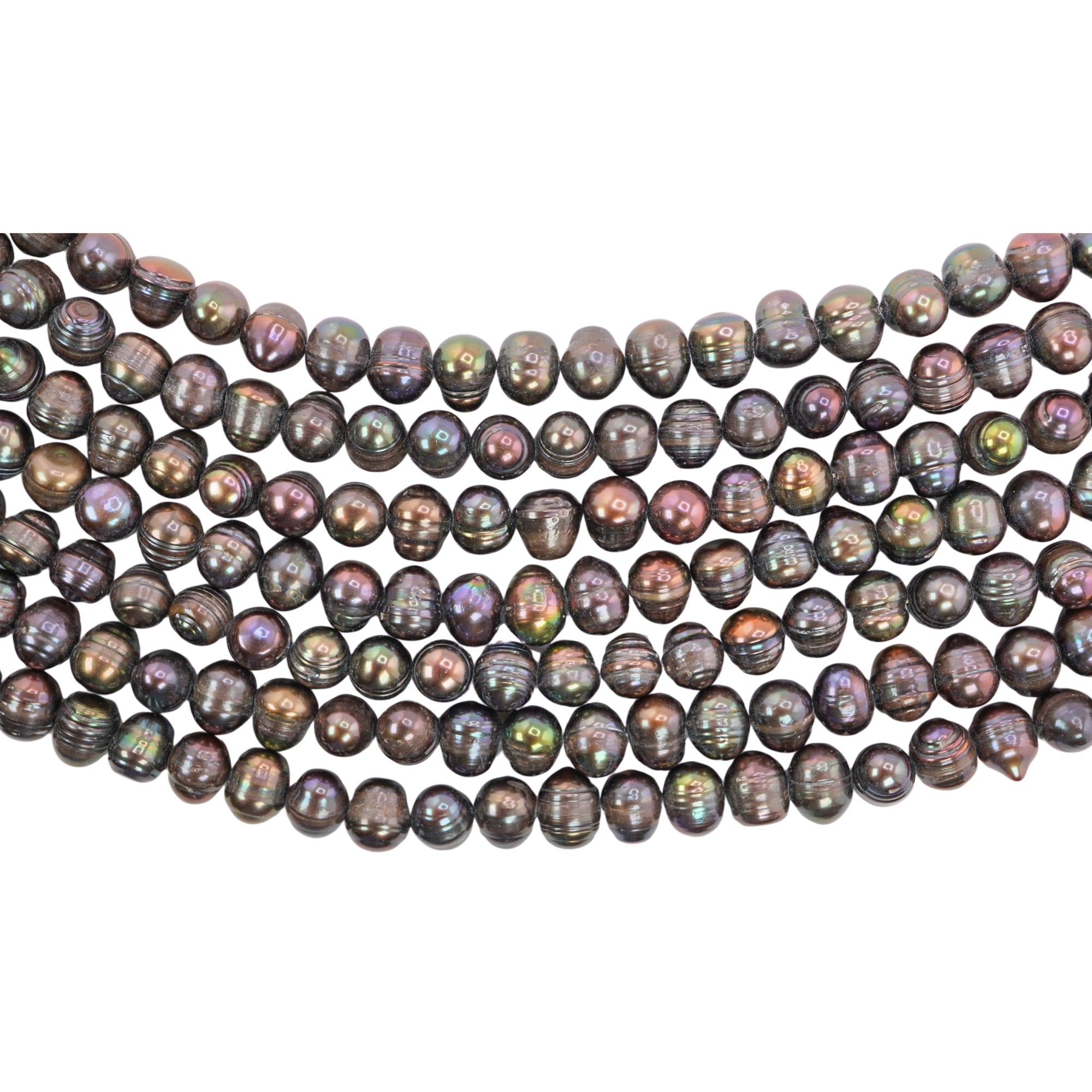 Peacock Potato Freshwater Pearls Beads